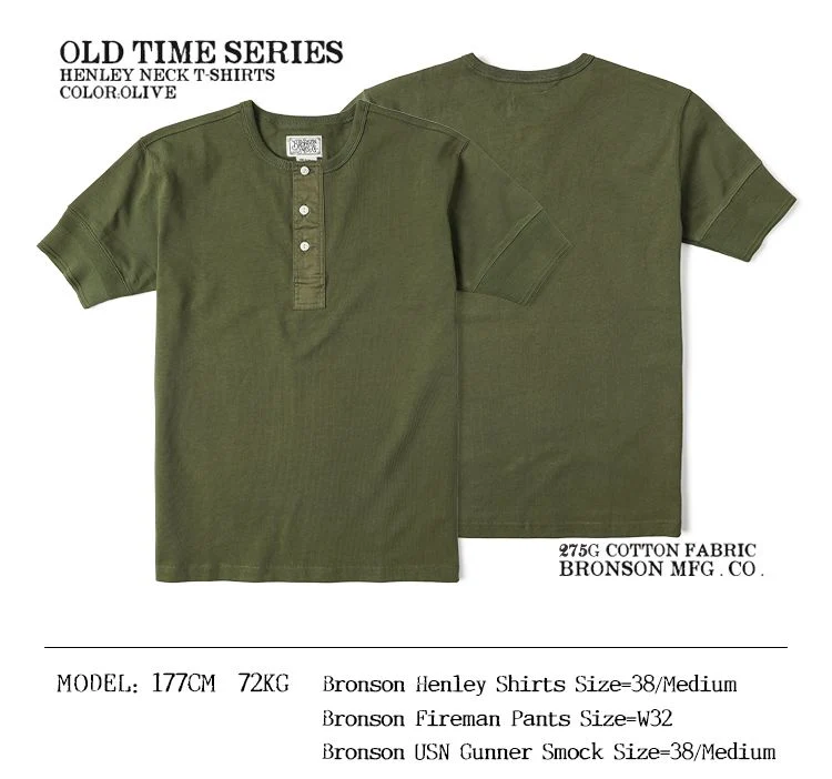 Retro Henley T-Shirt - Image 9