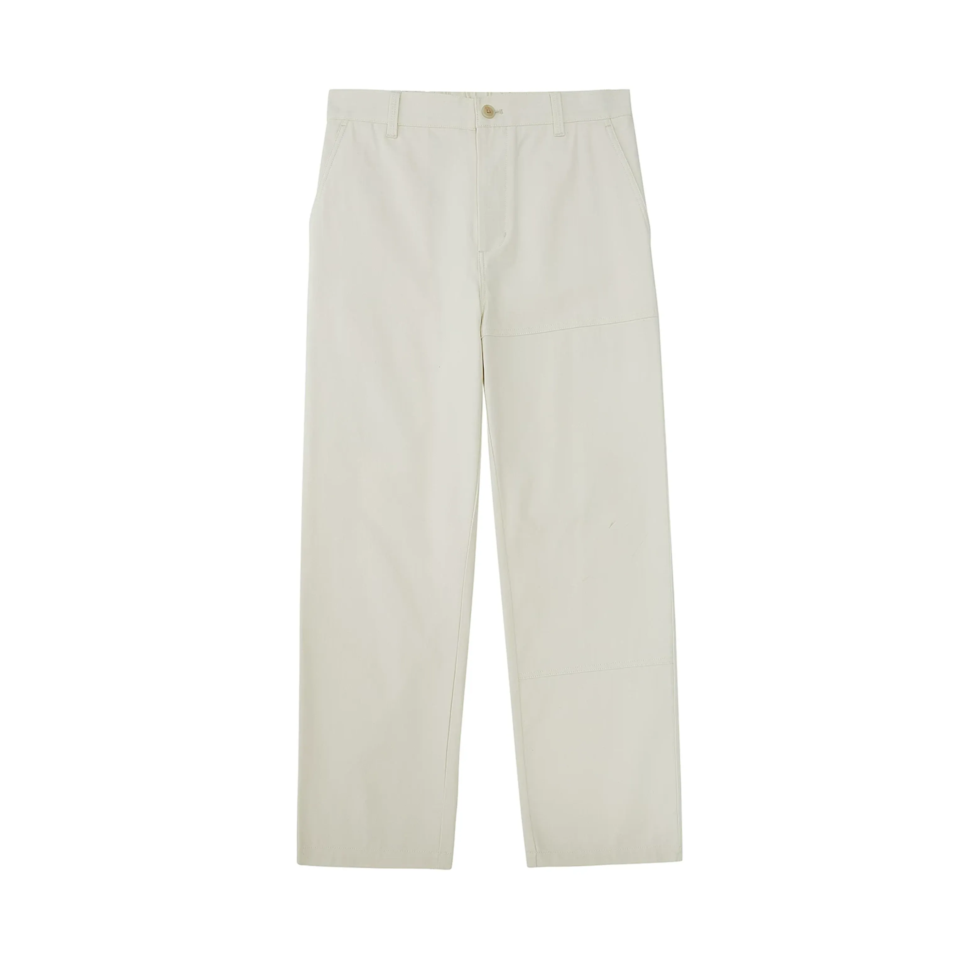 Retro Herringbone Elastic Waist Cargo Pants - Image 4