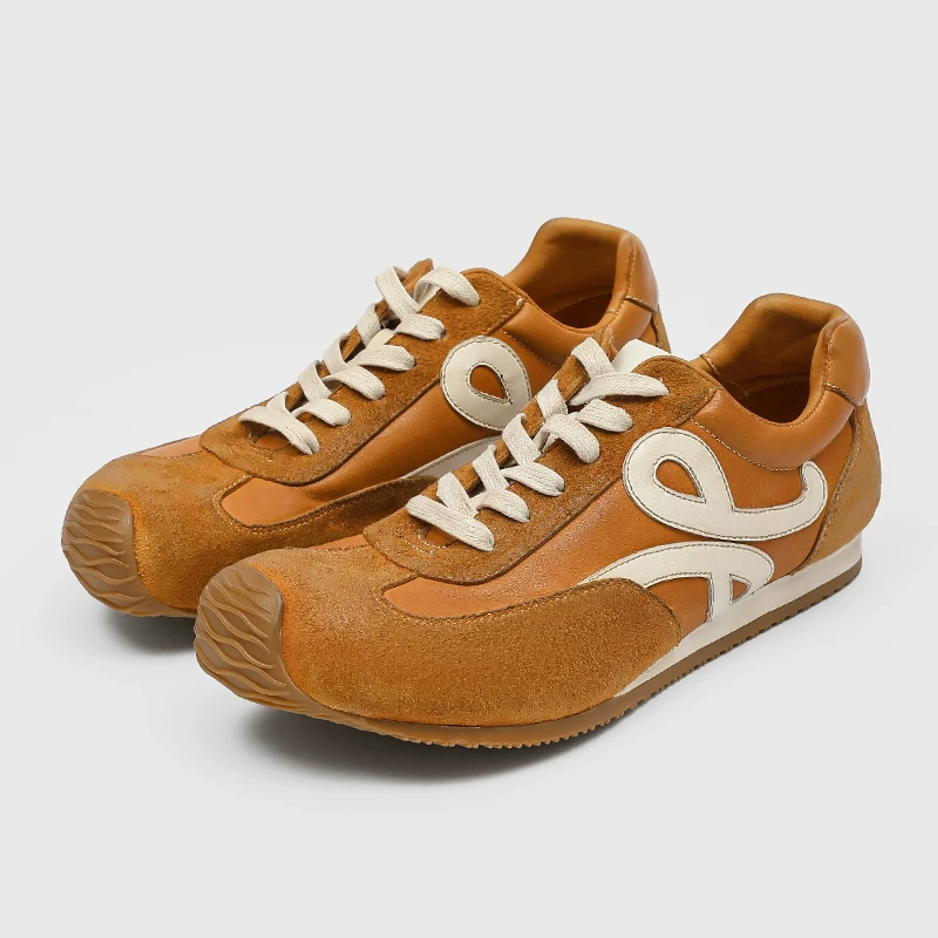 Retro Horse Leather Sneakers - Image 4