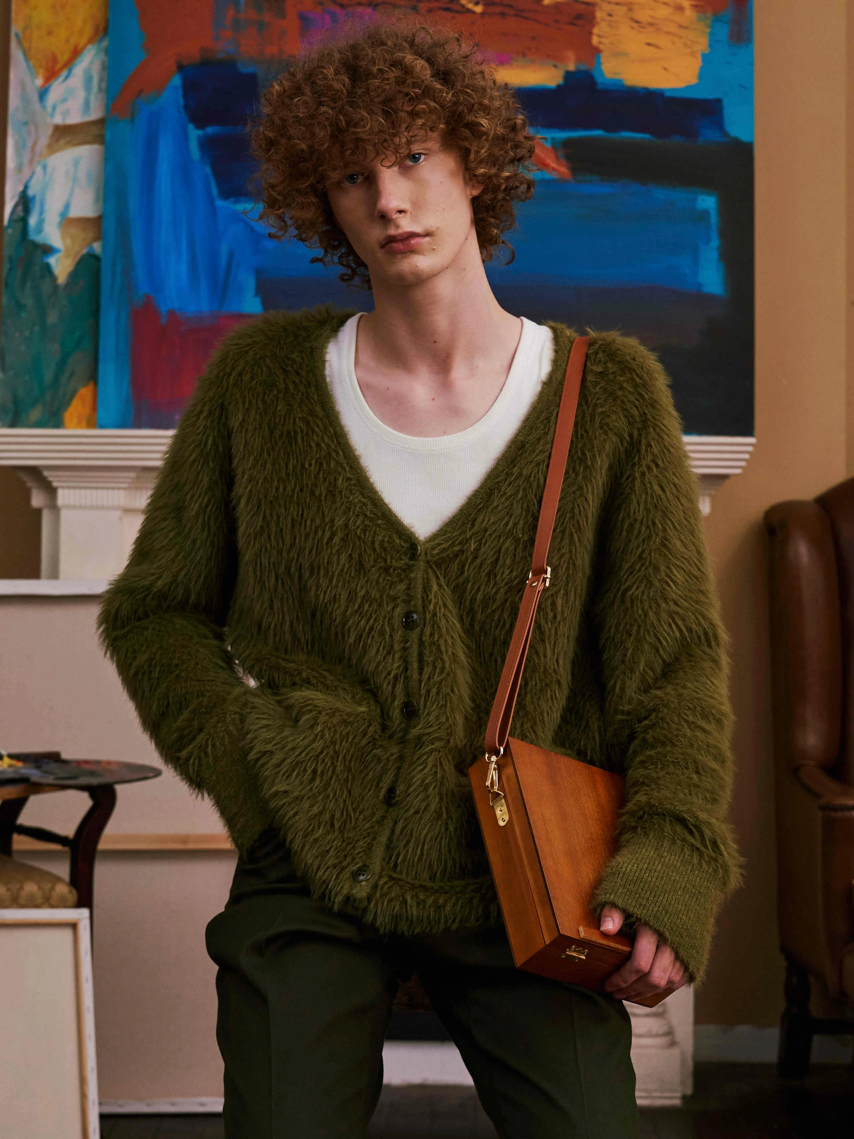 Retro Luxe Knit Cardigan
