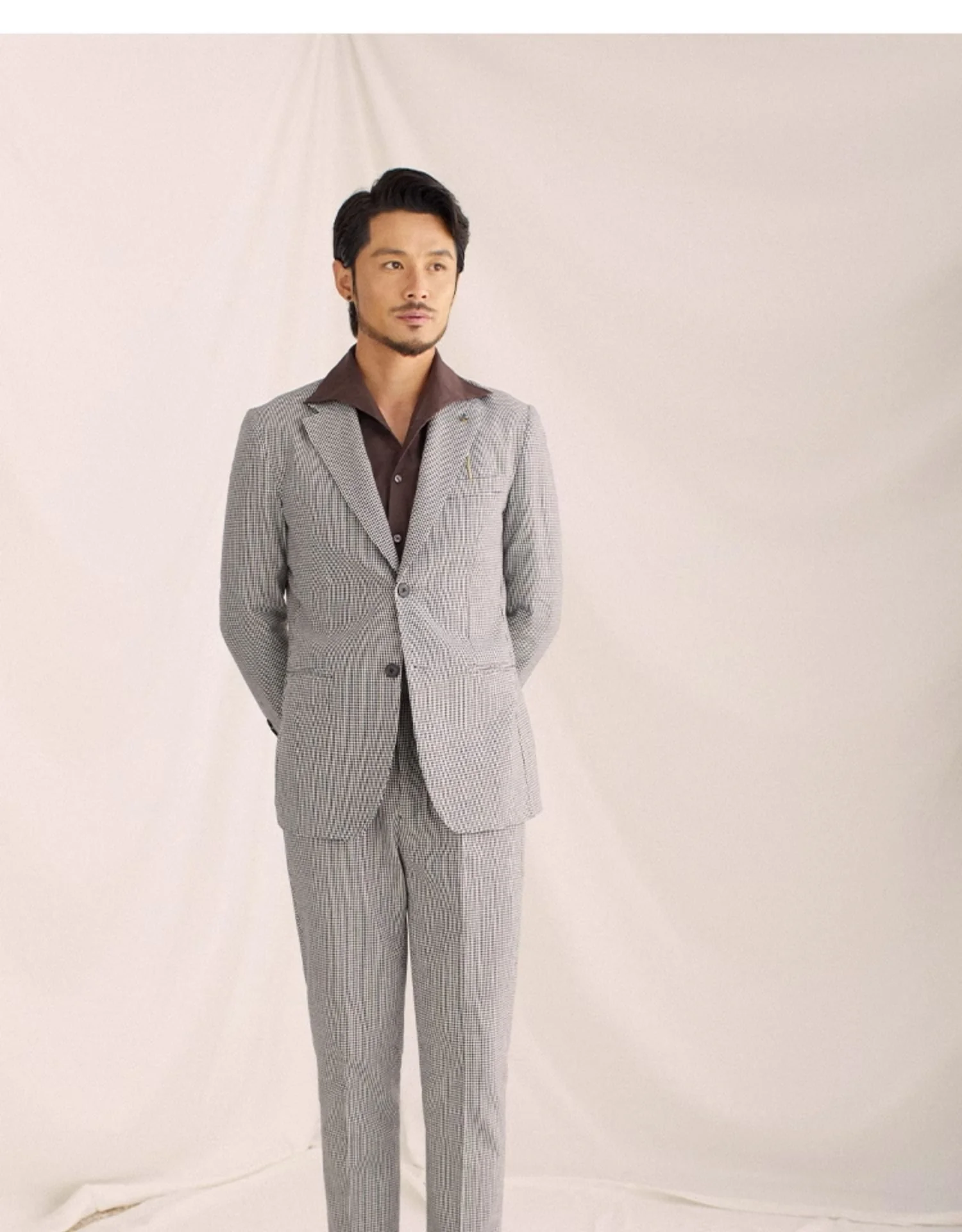 Retro One-Piece Collar Shirt - Image 3