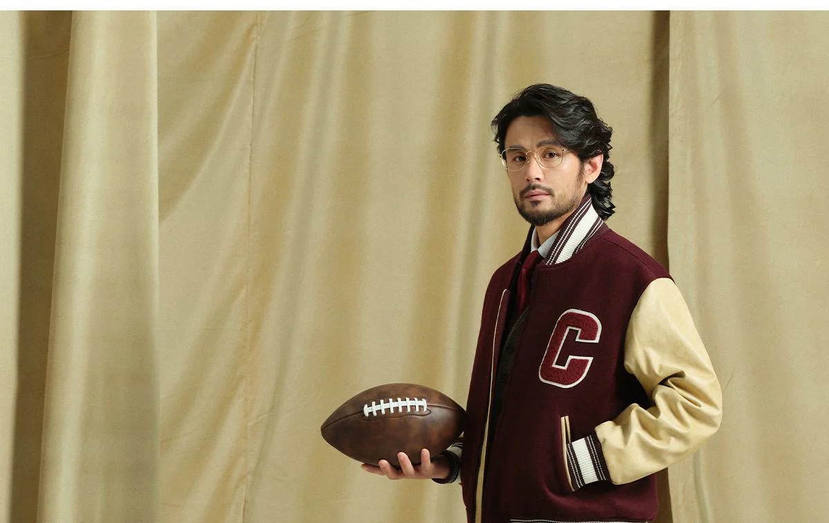 Retro Quilted Varsity Jacket - Image 5