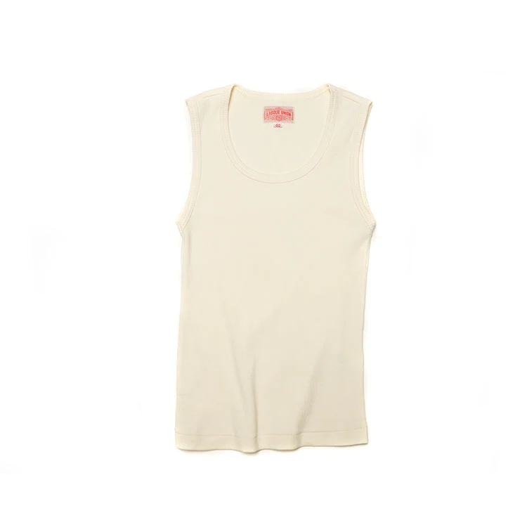 Retro Ribbed Tank Top - Image 5