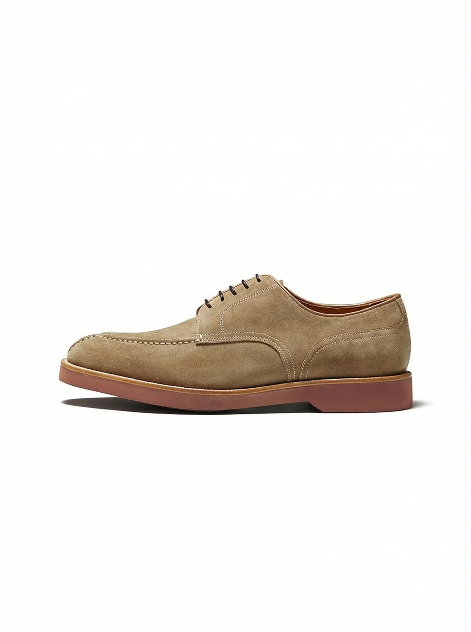Retro Suede Derby Shoes