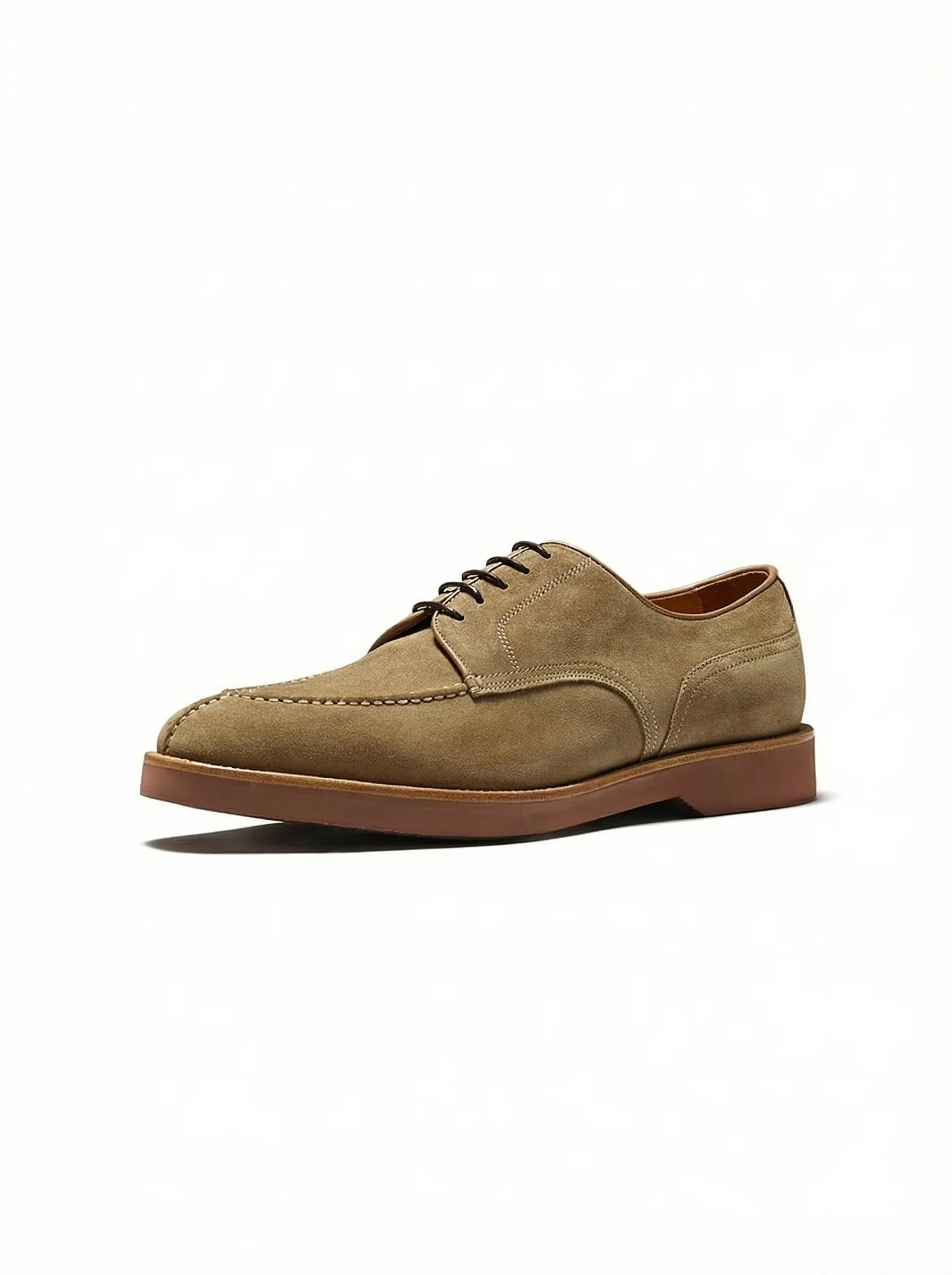Retro Suede Derby Shoes - Image 2