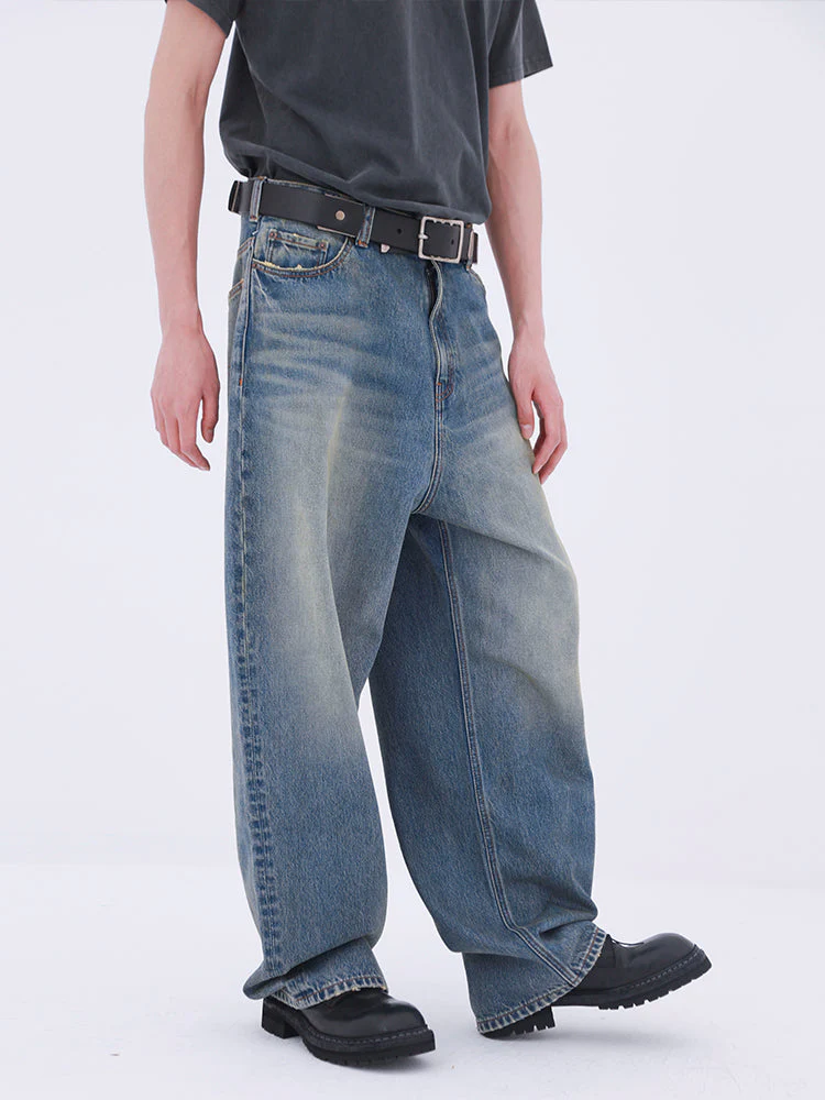 Reverse Buckle Leather Belt - Image 4