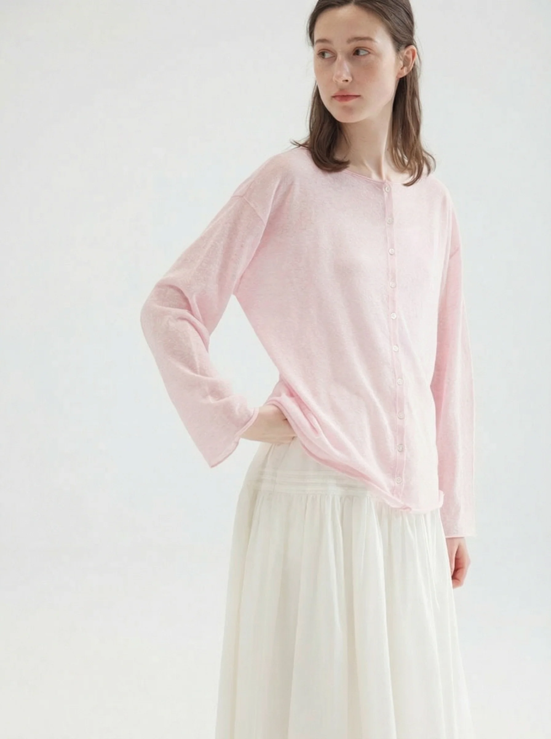 Reversible Button Knit Top - Image 2
