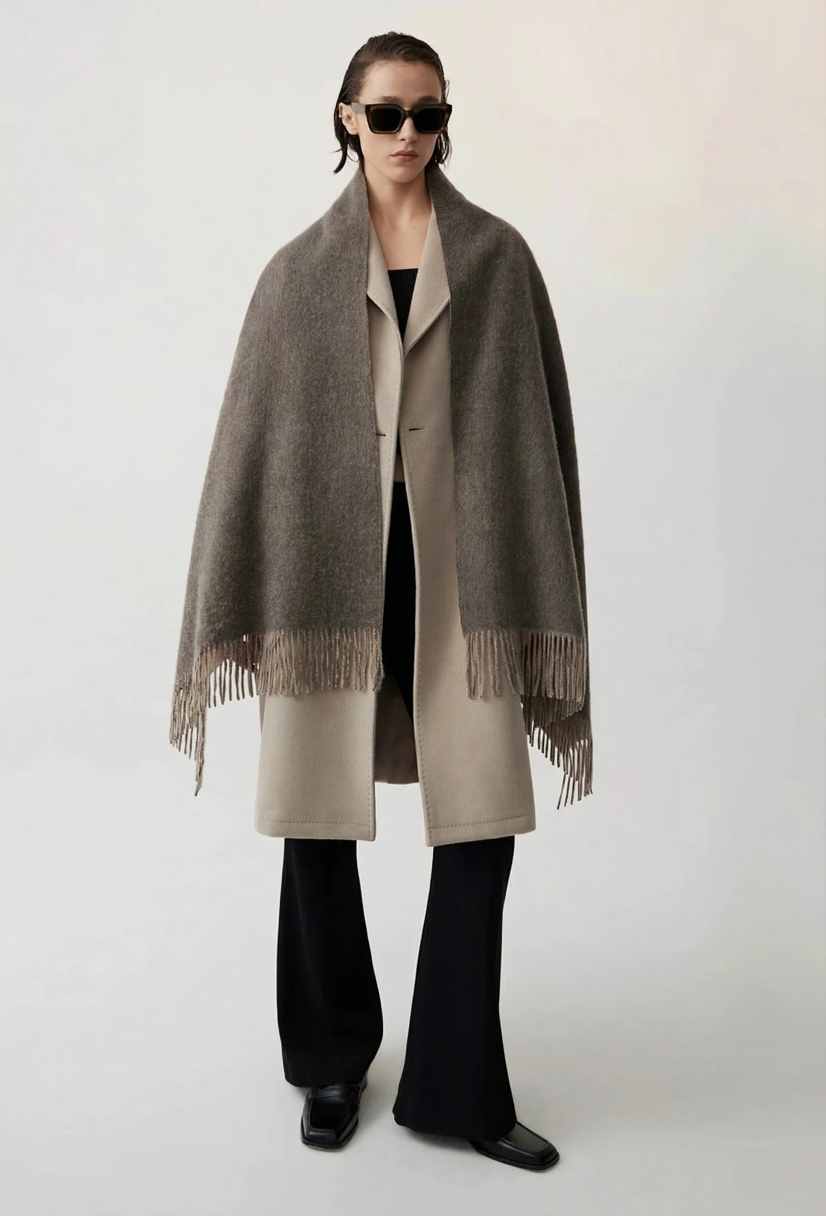 Reversible Colorblock Scarf