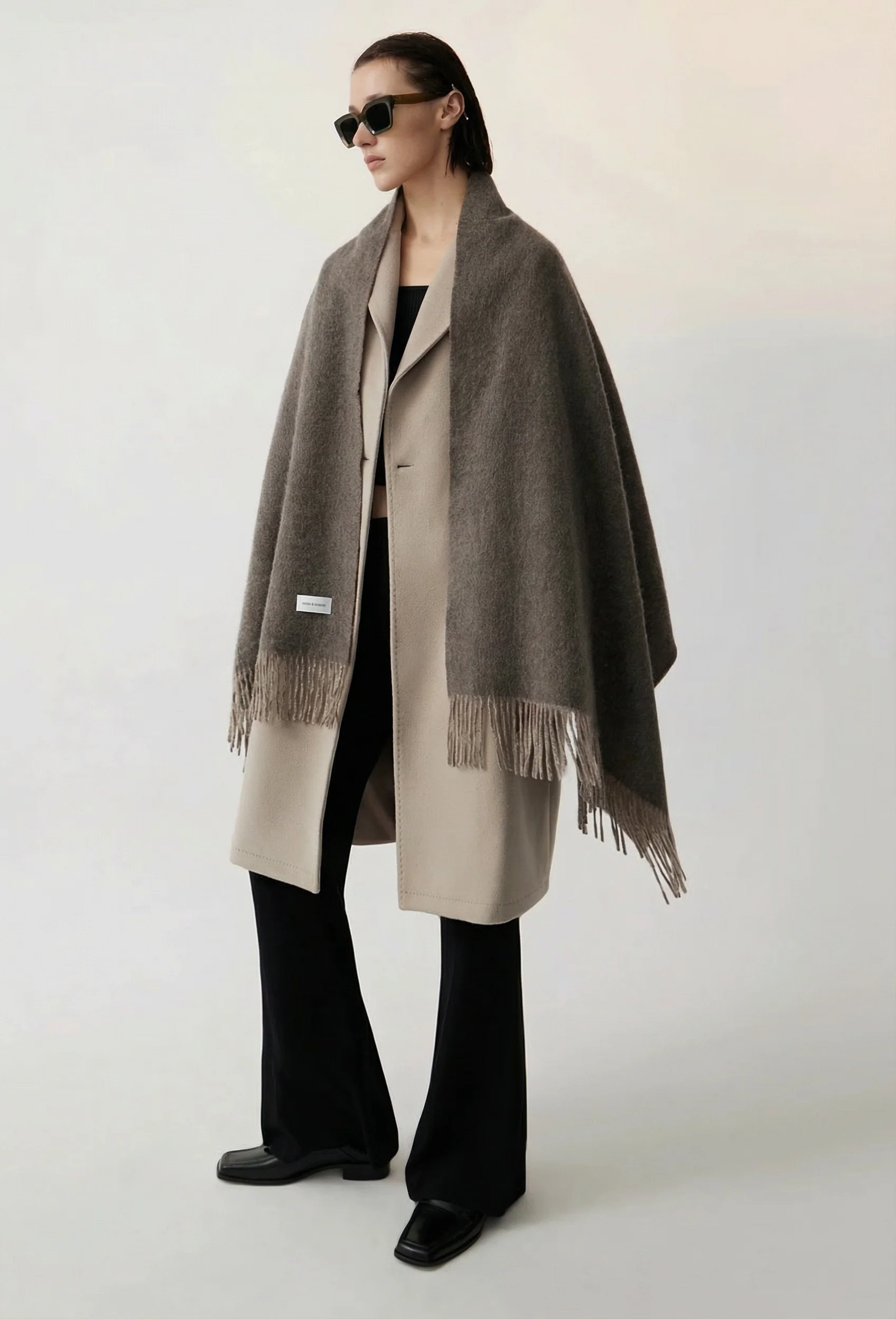 Reversible Colorblock Scarf - Image 3
