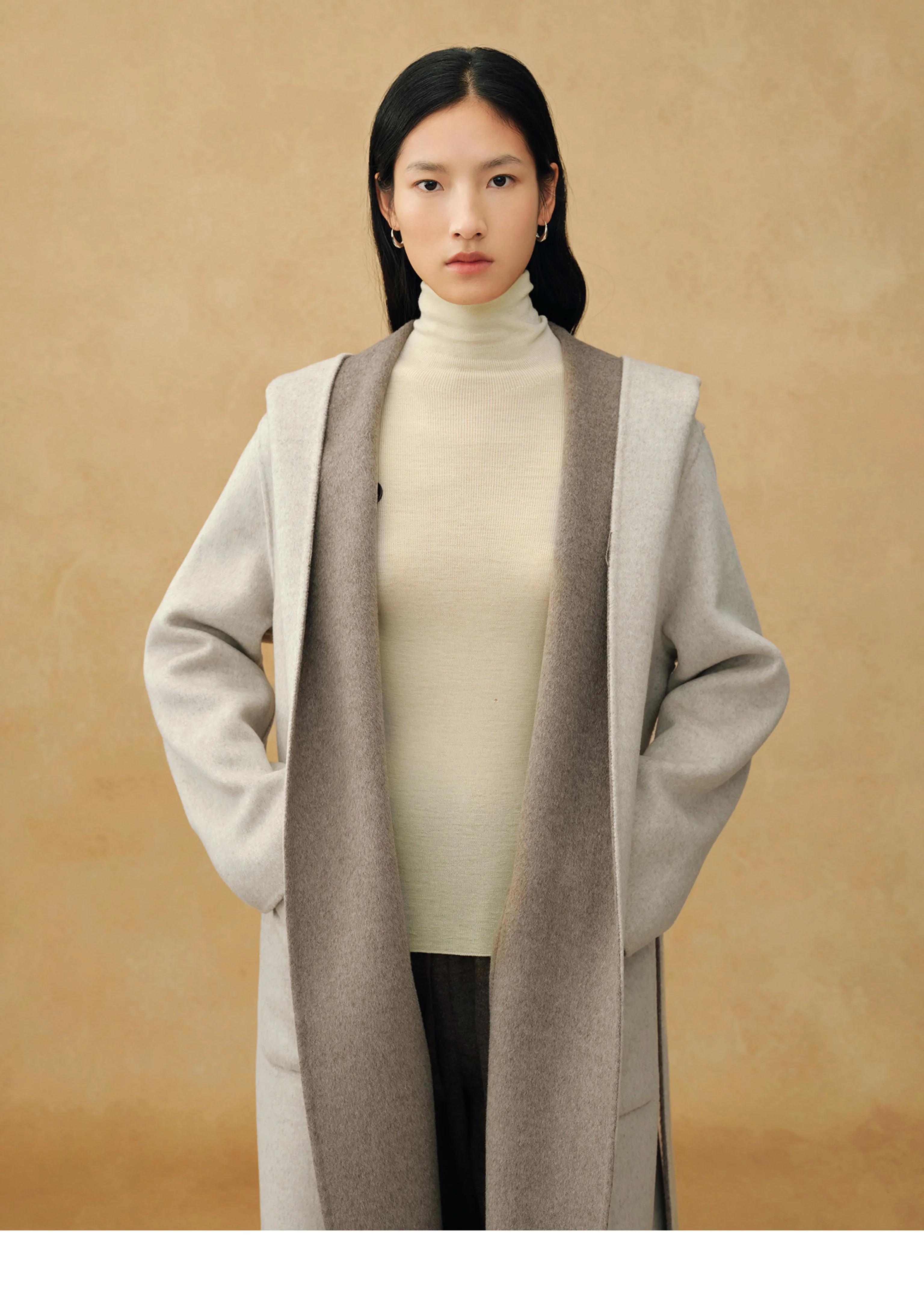 Reversible Double-Face Hooded Coat - Image 6