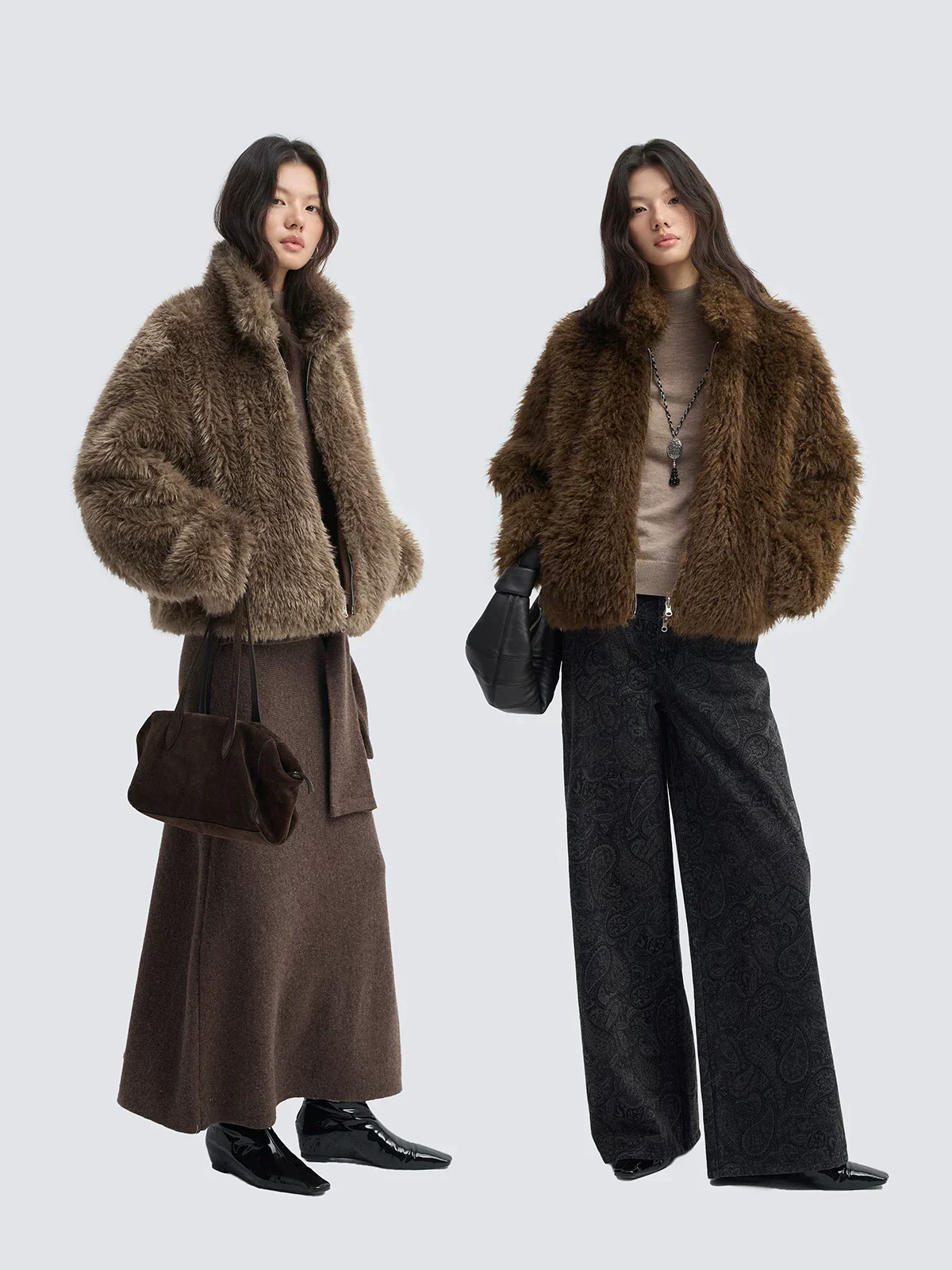 Reversible Faux Fur Jacket - Image 2
