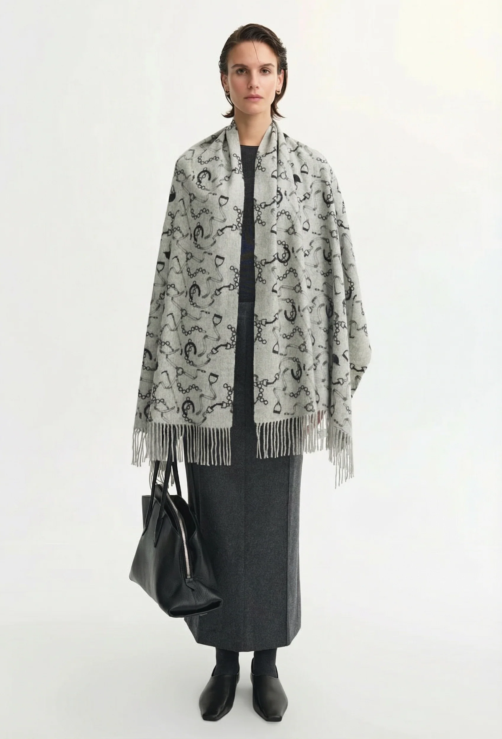 Reversible Fringe Wrap