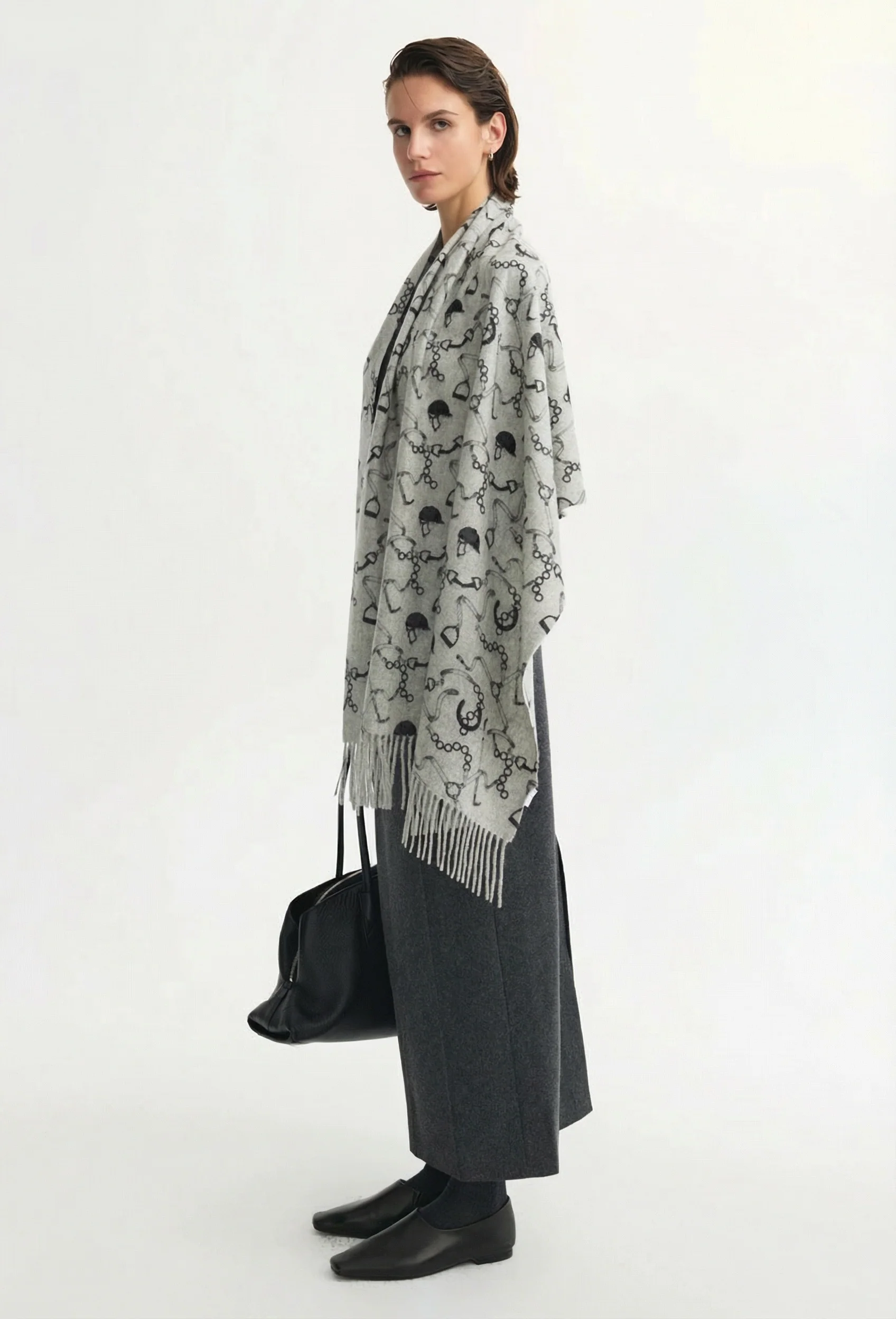 Reversible Fringe Wrap - Image 3