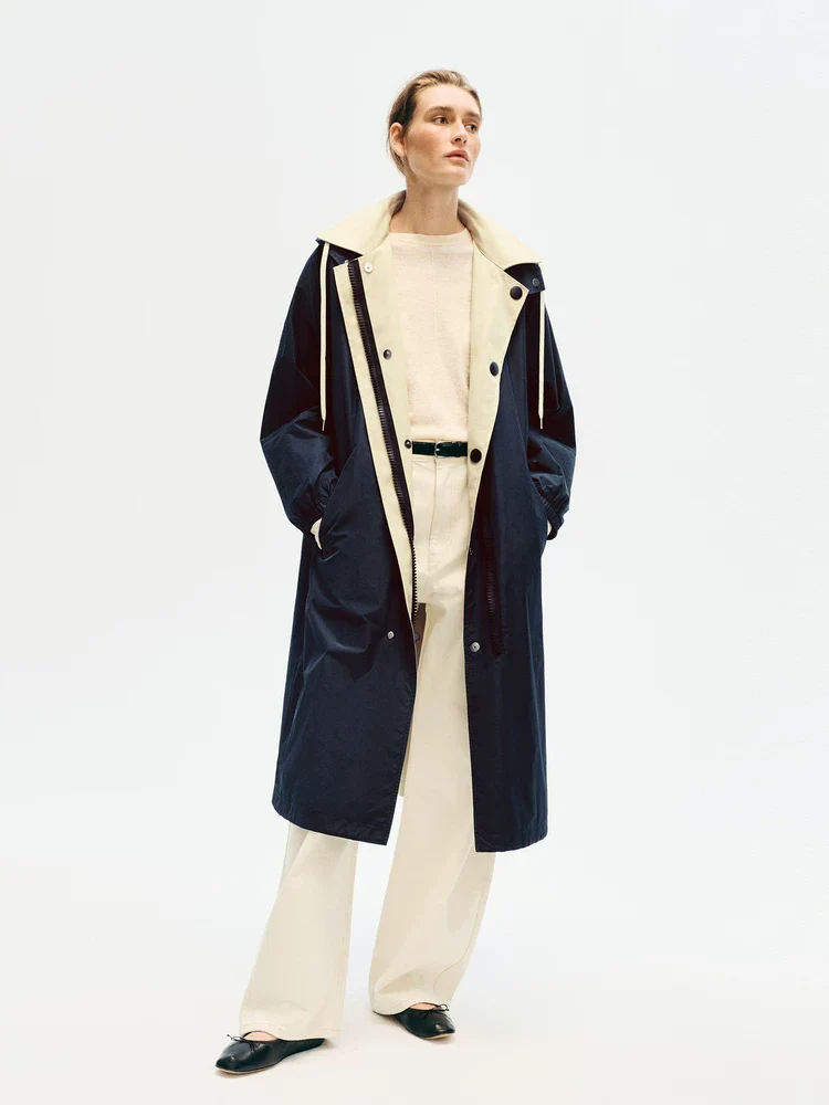 Reversible Hooded Coat