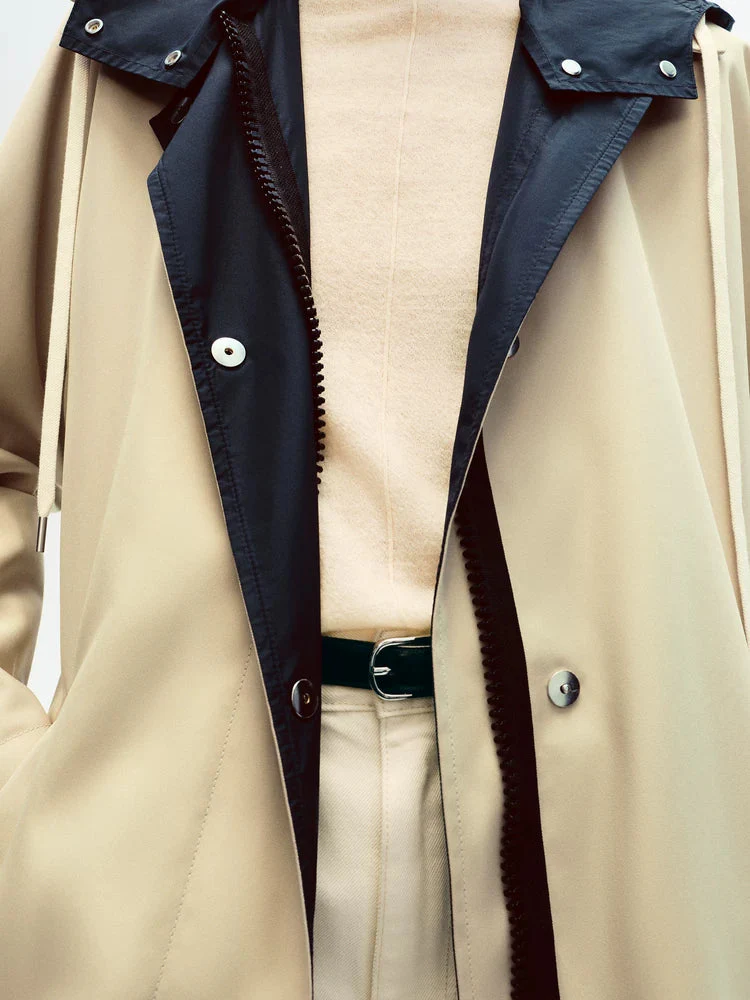 Reversible Hooded Coat - Image 4