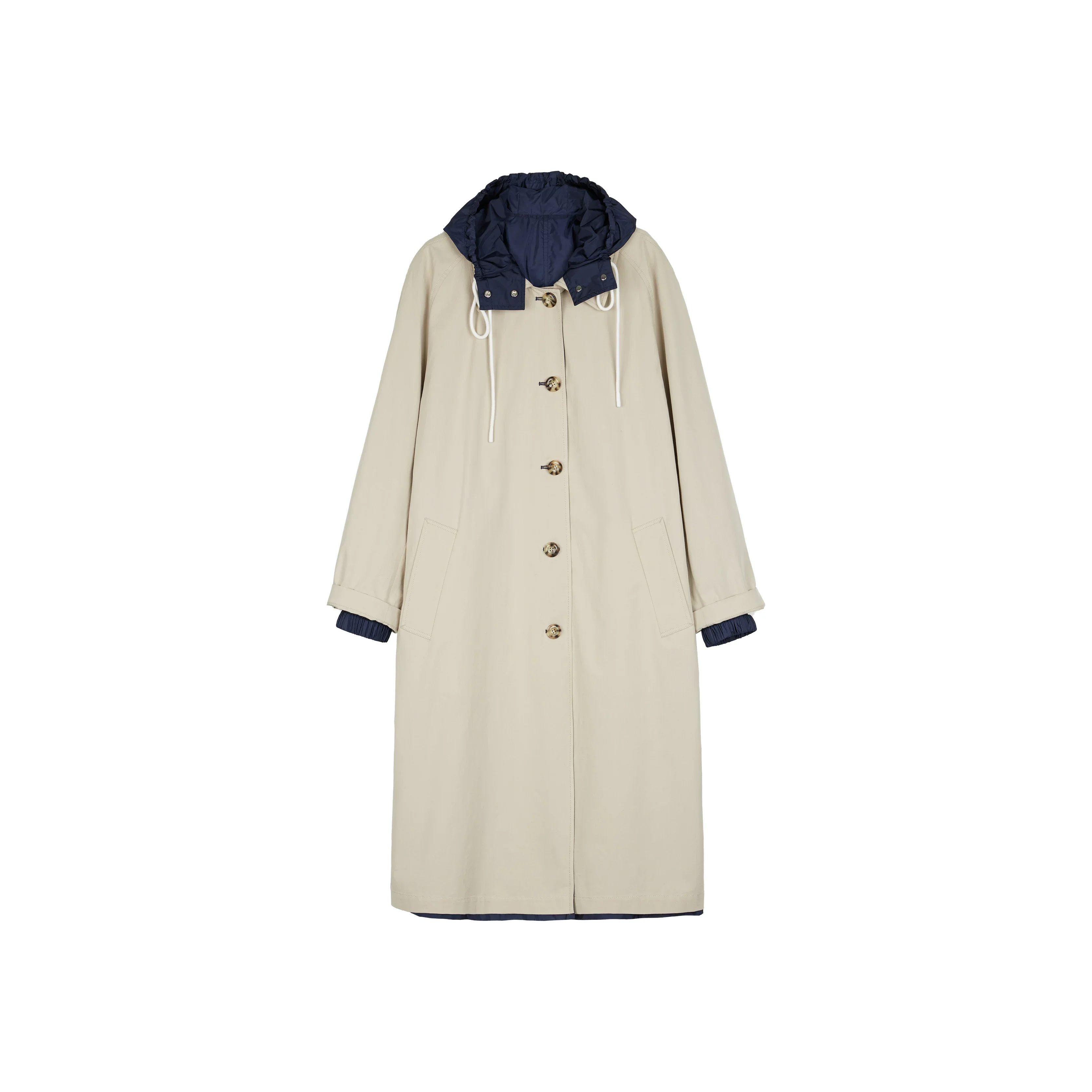 Reversible Hooded Trench