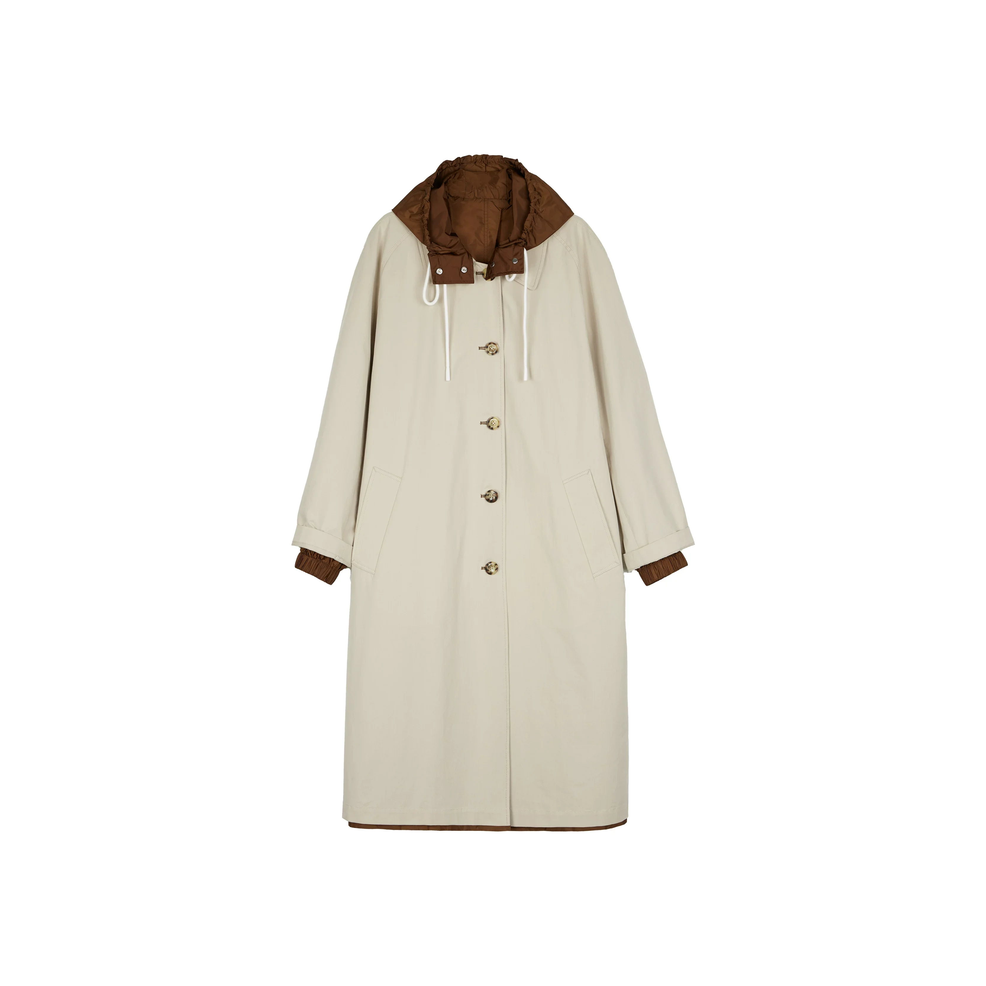 Reversible Hooded Trench - Image 3