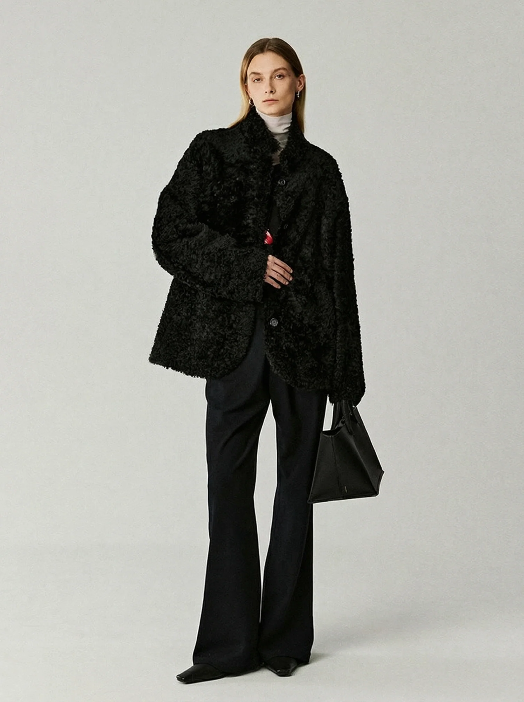 Reversible Lacon Shearling Jacket - Image 2