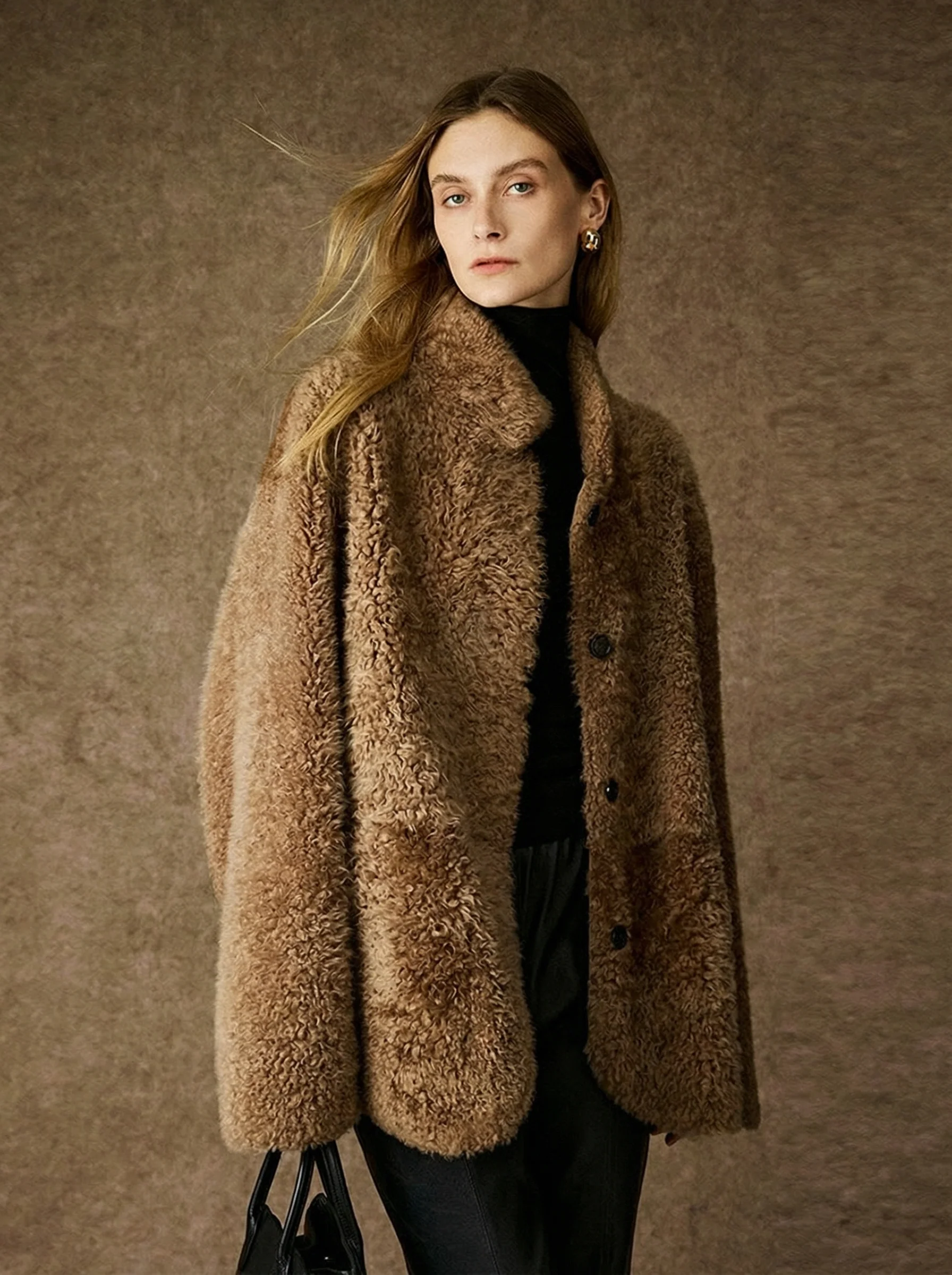 Reversible Lacon Shearling Jacket - Image 3