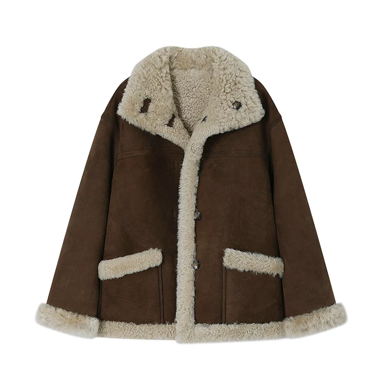 Reversible Merino Shearling Jacket - Image 5