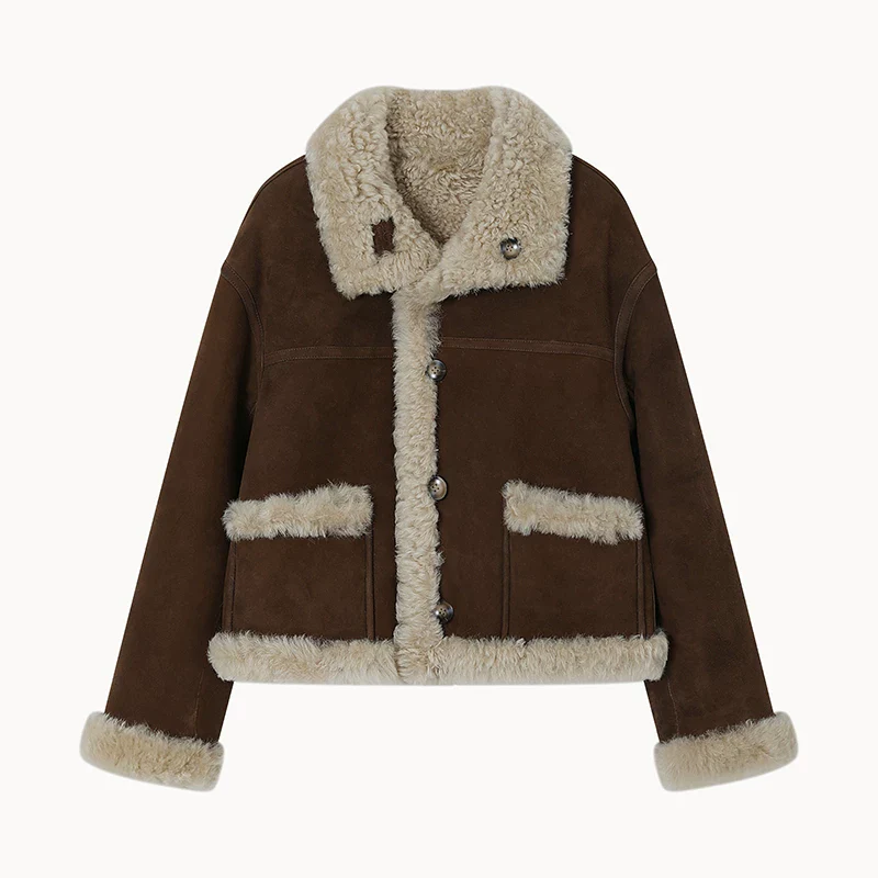 Reversible Merino Shearling Jacket - Image 6