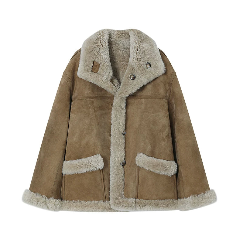 Reversible Merino Shearling Jacket - Image 7