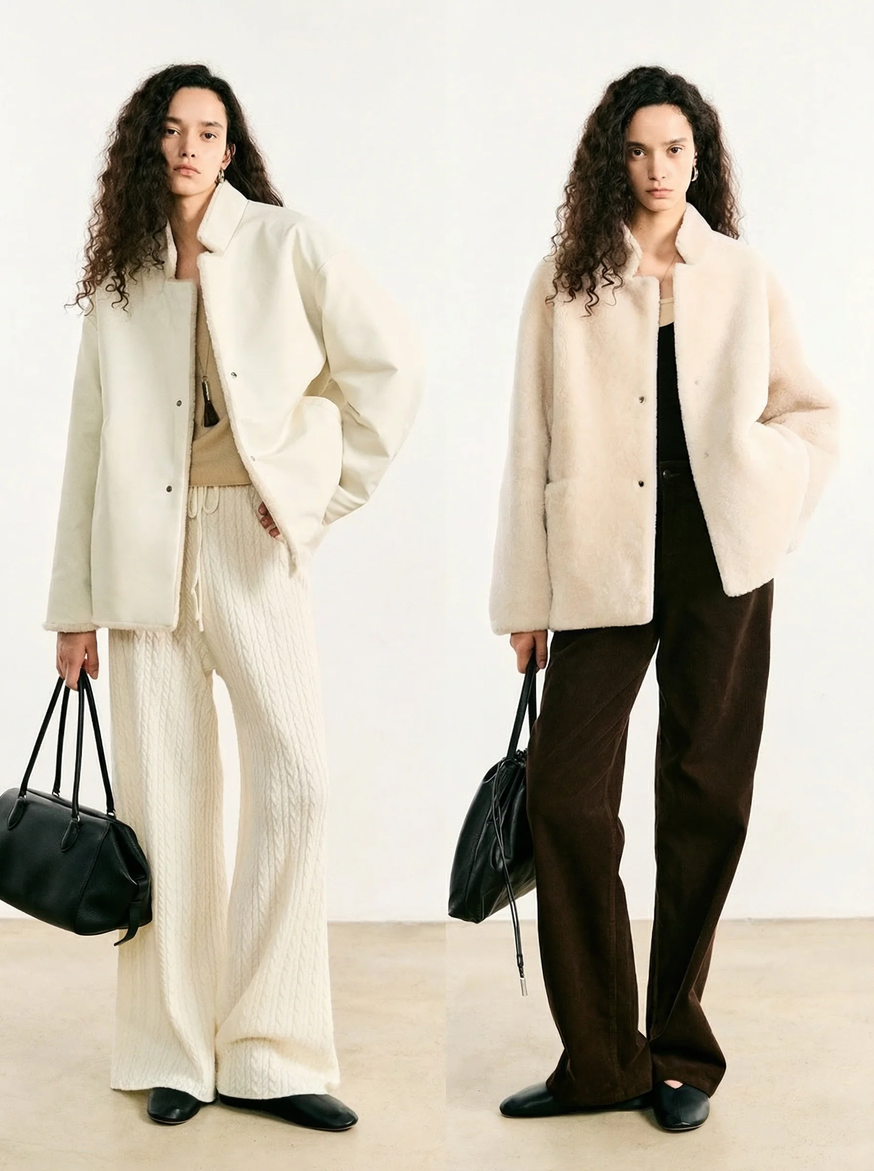 Reversible Merino Shearling Jacket - Image 2
