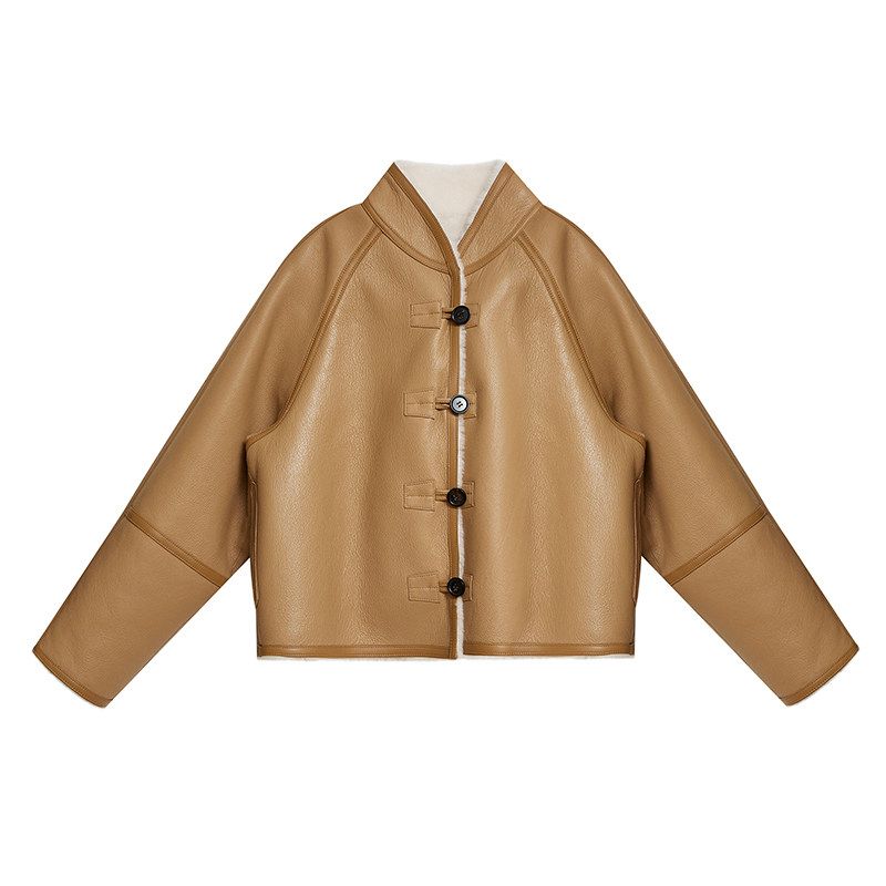 Reversible Merino Shearling Jacket - Image 2