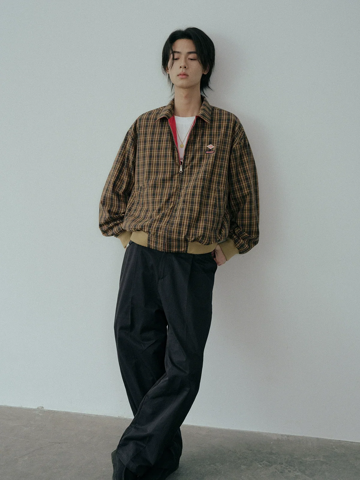 Reversible Plaid Jacket