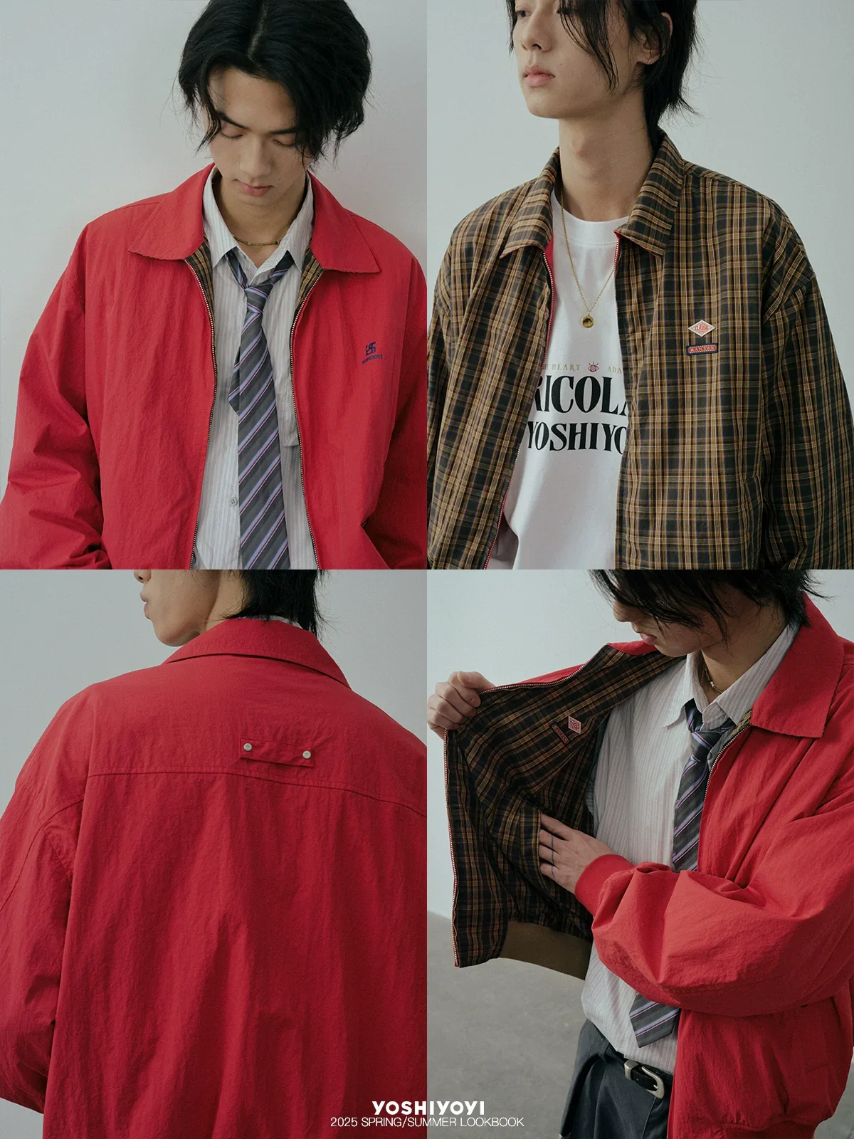 Reversible Plaid Jacket - Image 3