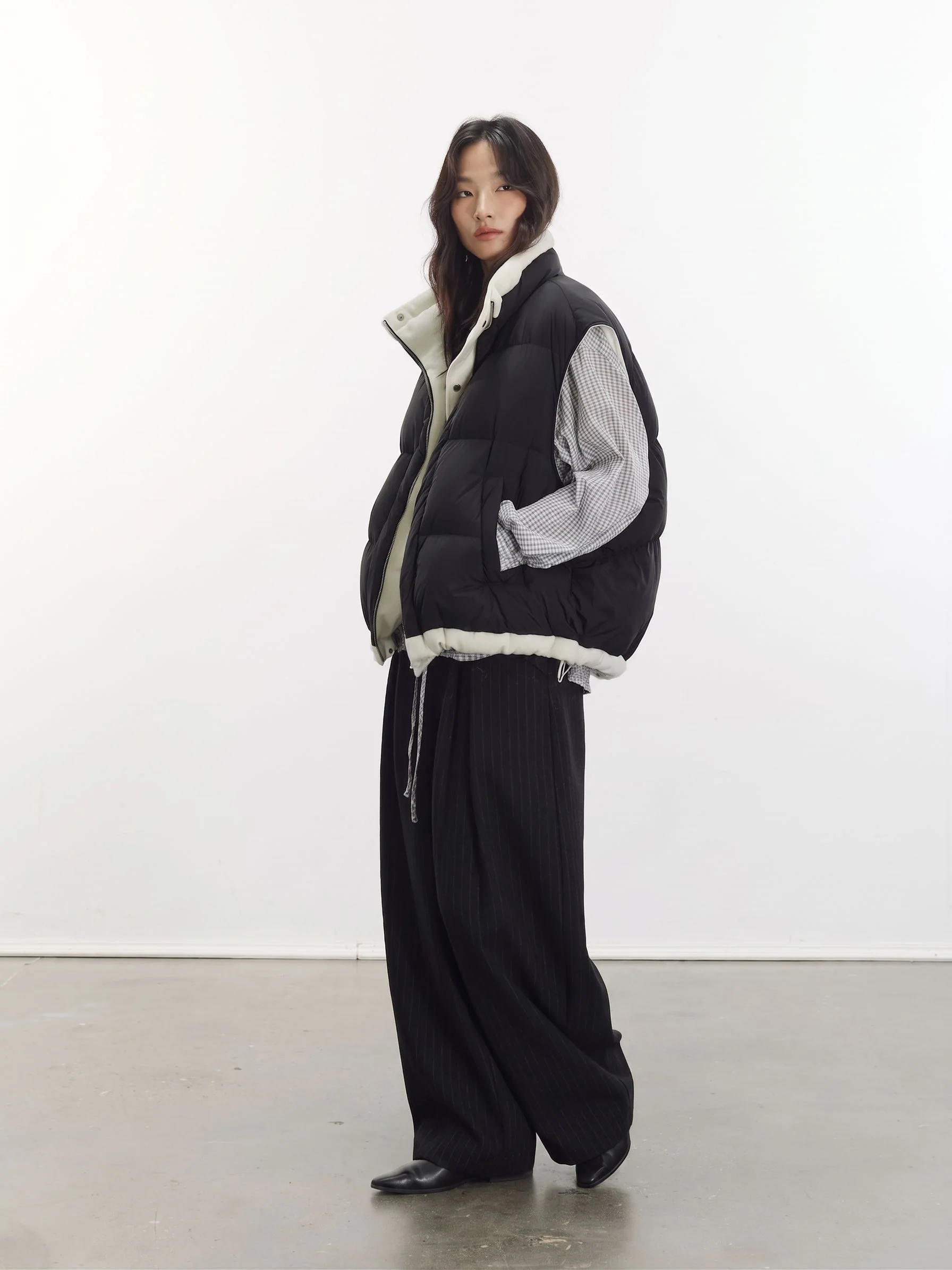 Reversible Puffer Vest - Image 3