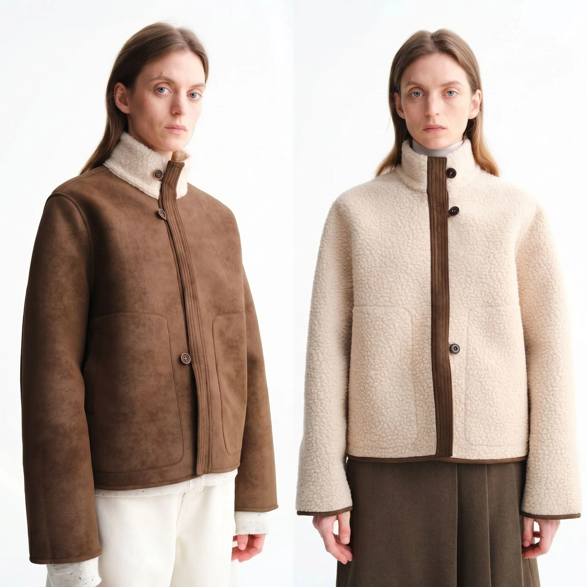 Reversible Shearling Jacket - Image 2