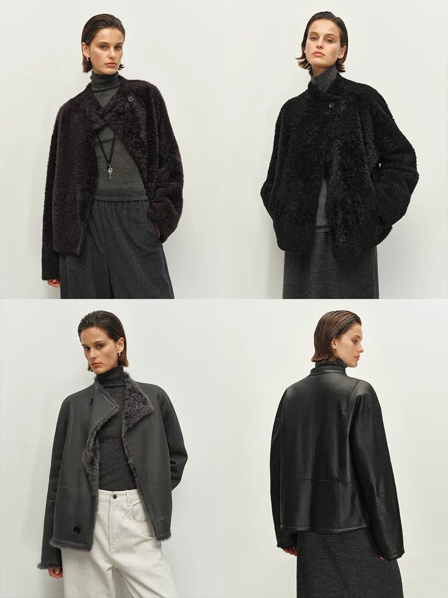 Reversible Shearling Jacket - Image 3