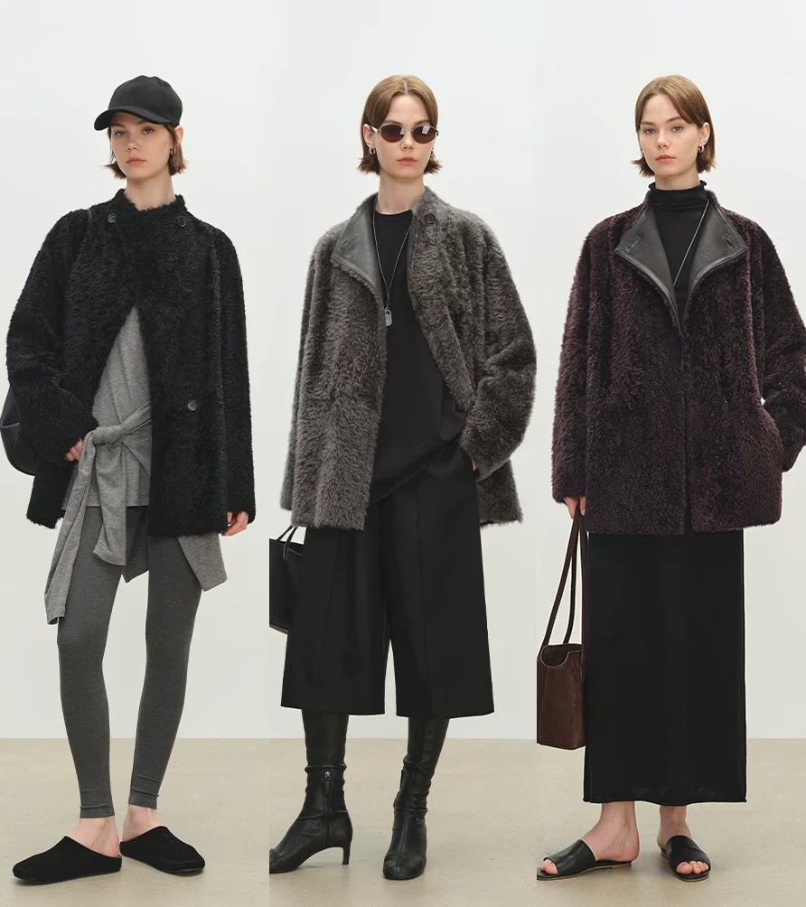 Reversible Shearling Jacket - Image 2