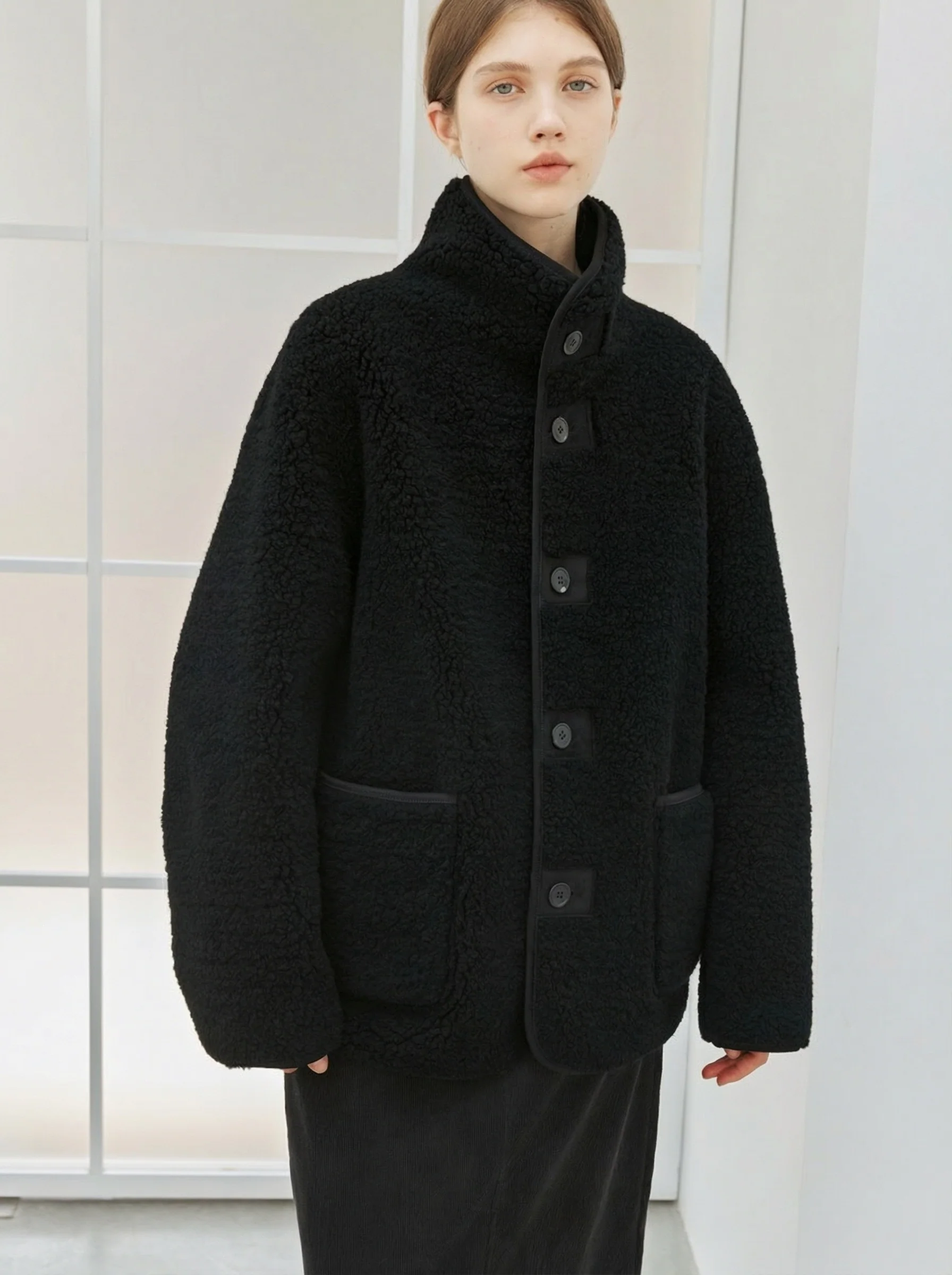 Reversible Shearling Jacket - Image 3