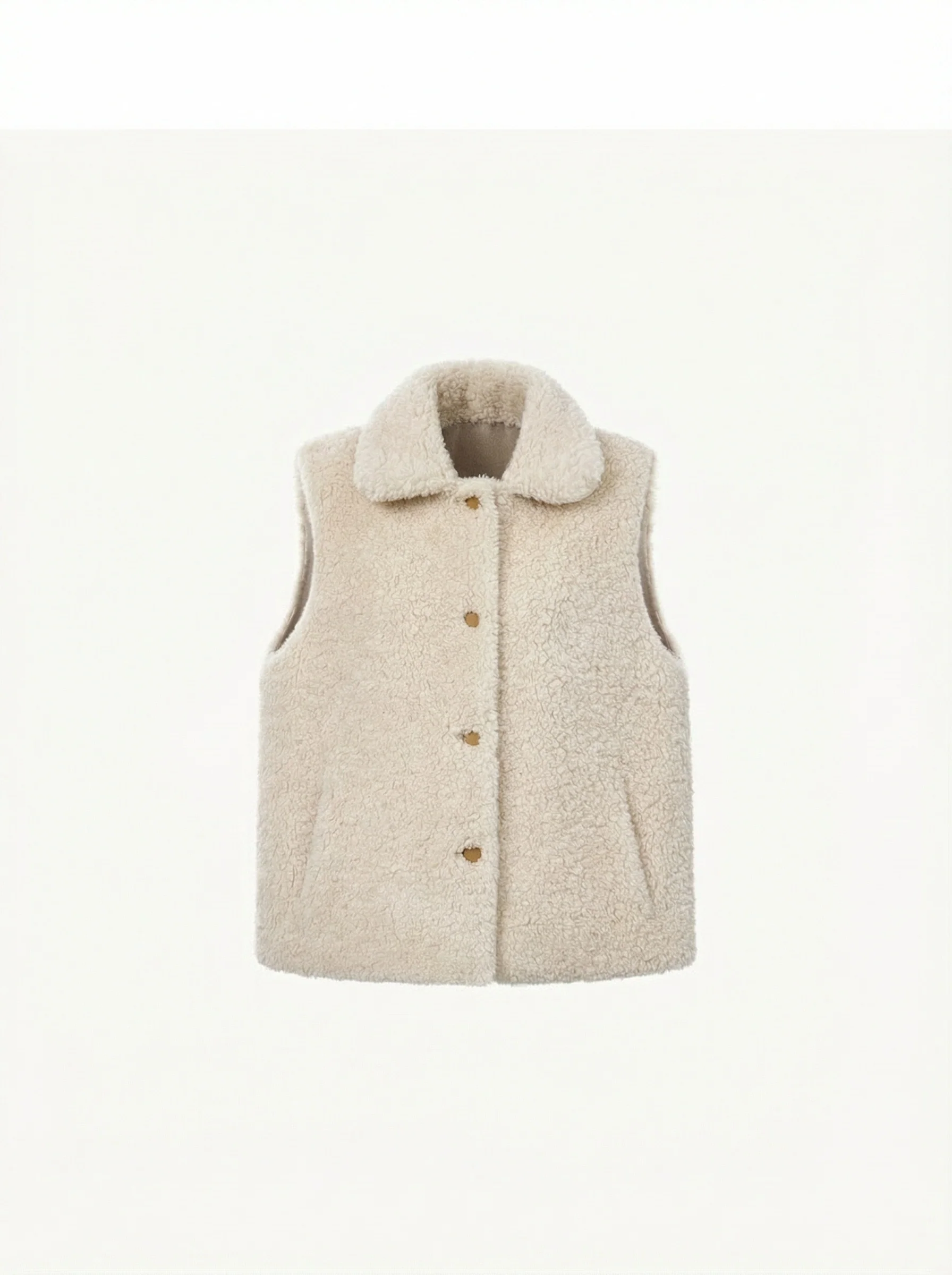 Reversible Wool Pile Vest