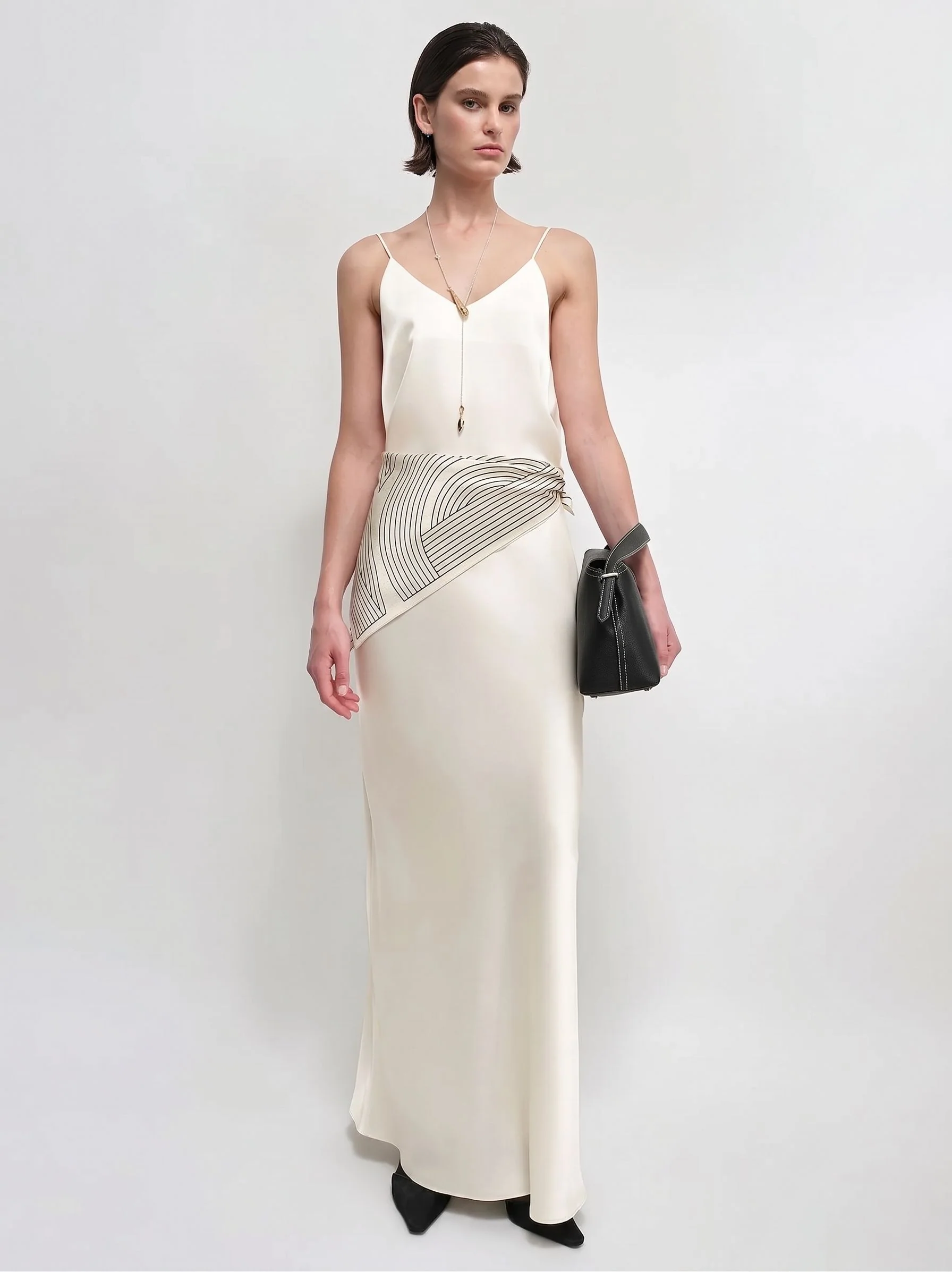 Reversible Wrap Maxi Skirt - Image 2