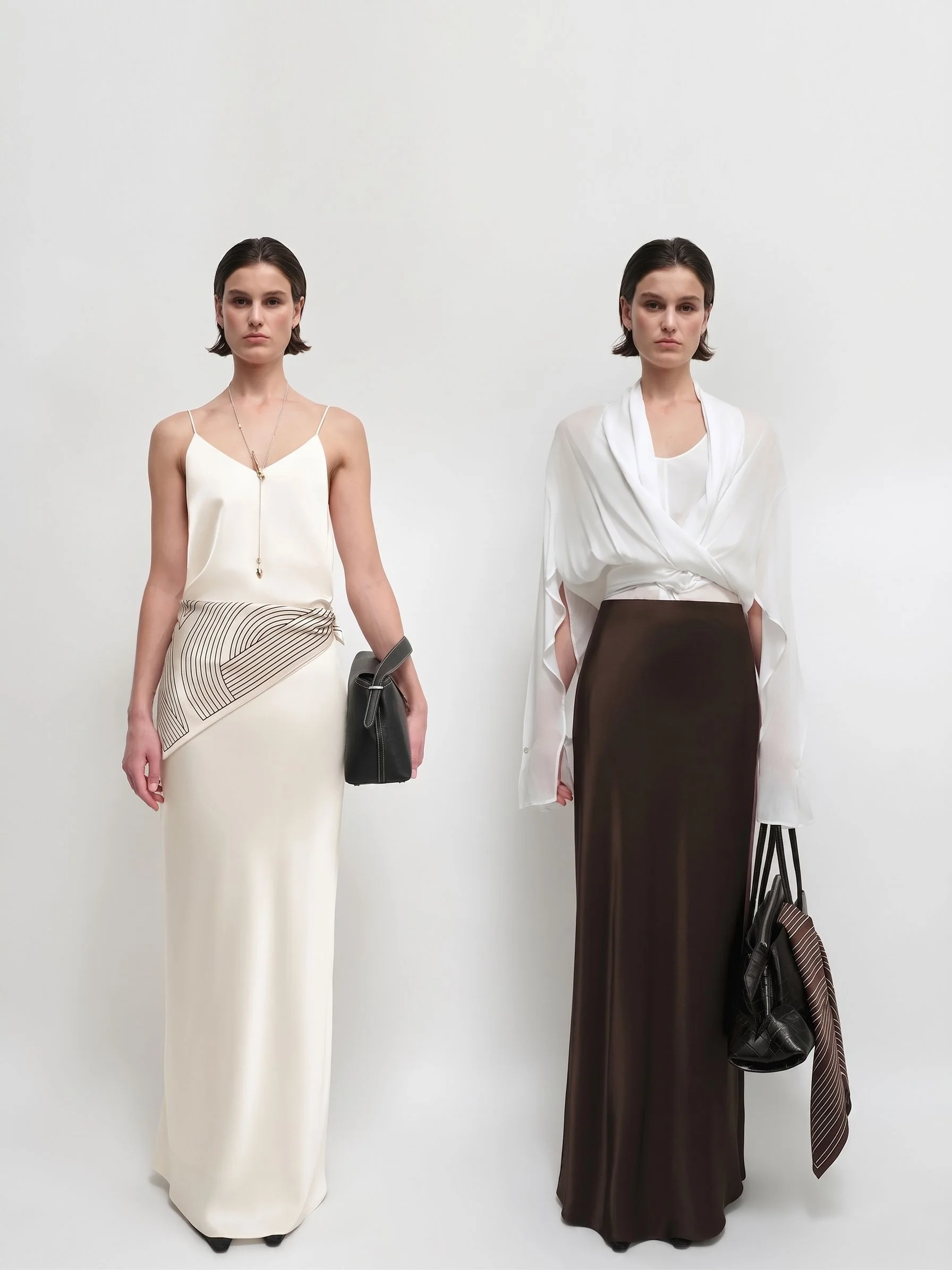 Reversible Wrap Maxi Skirt - Image 3