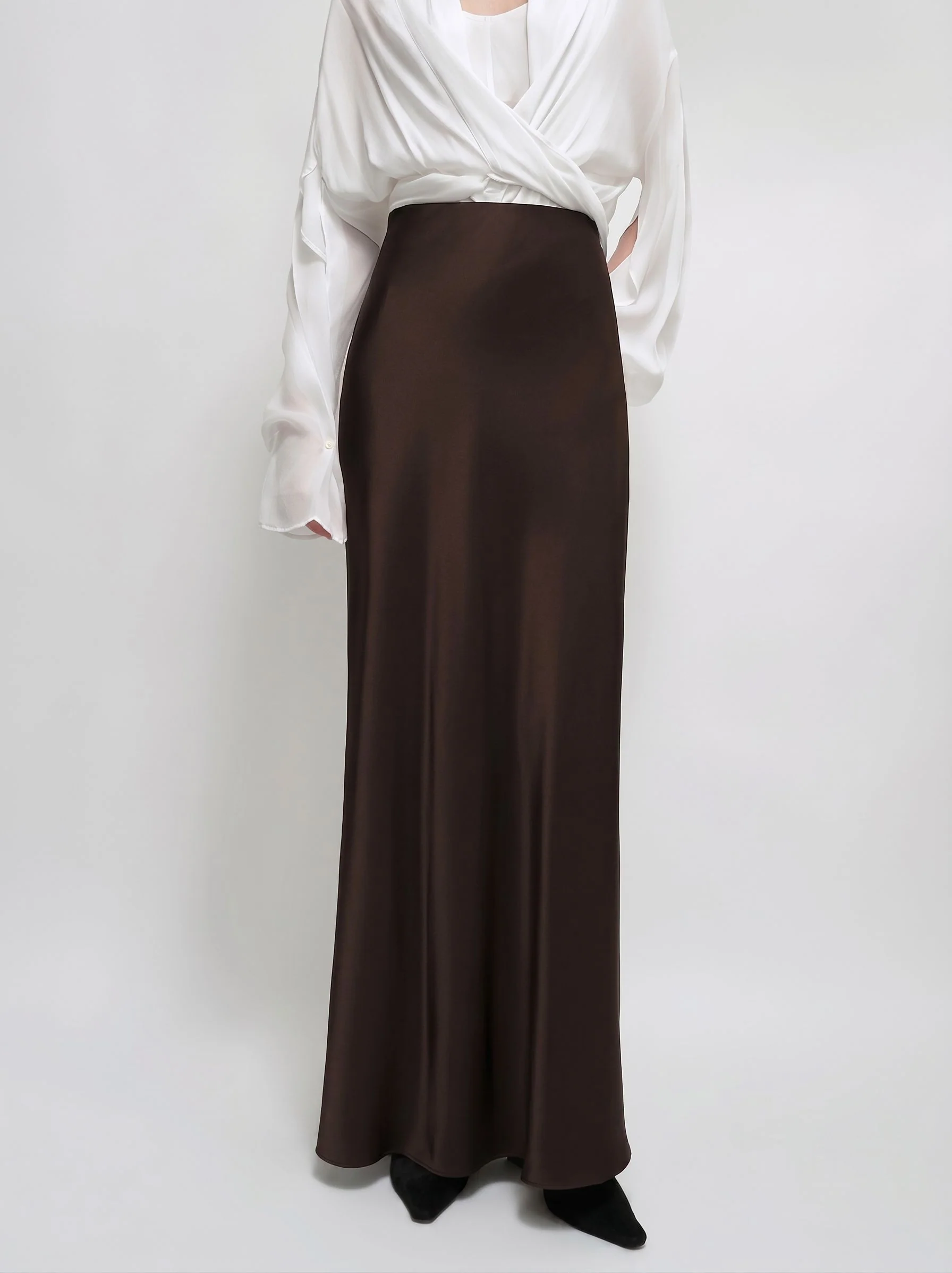 Reversible Wrap Maxi Skirt - Image 4