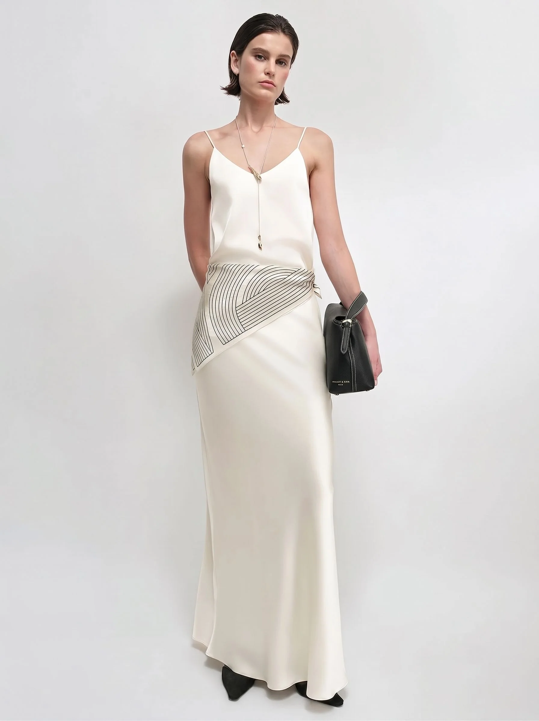 Reversible Wrap Maxi Skirt - Image 5