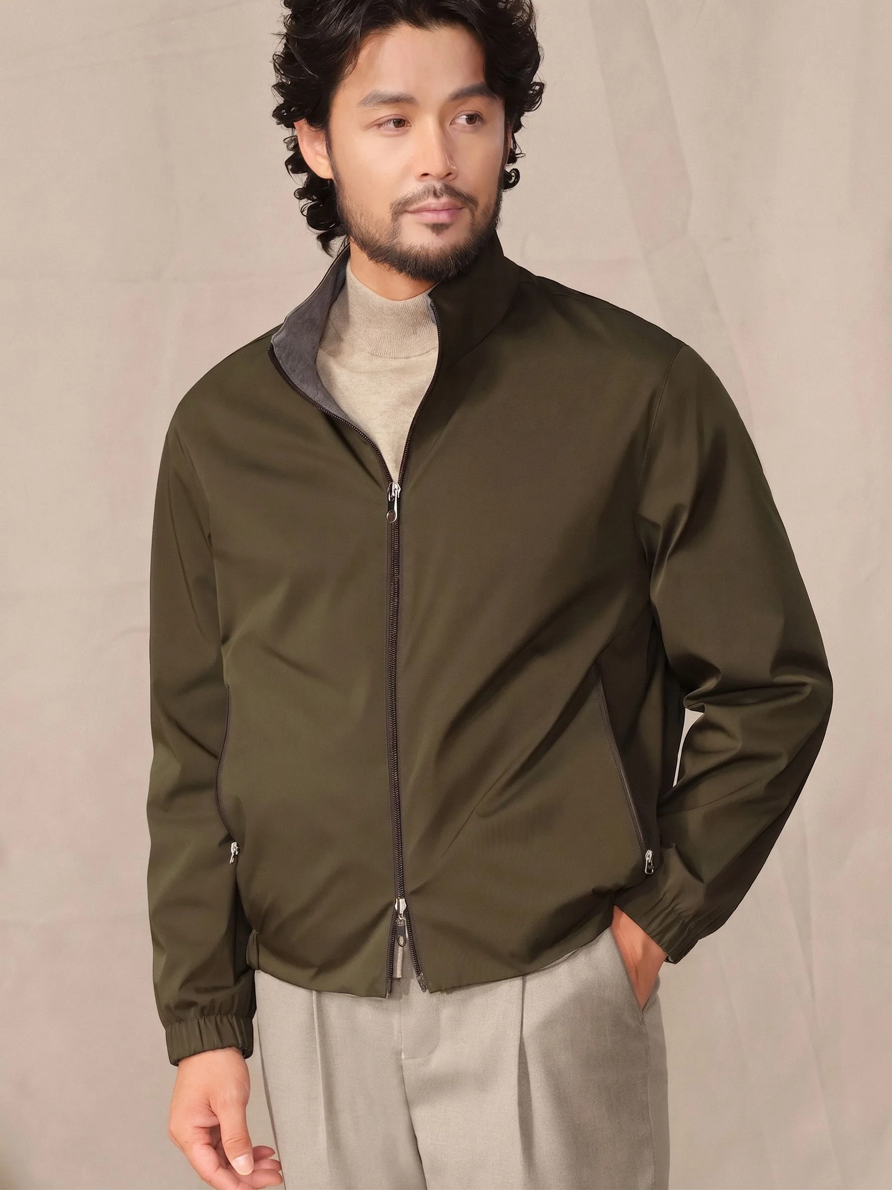 Reversible Zip Jacket