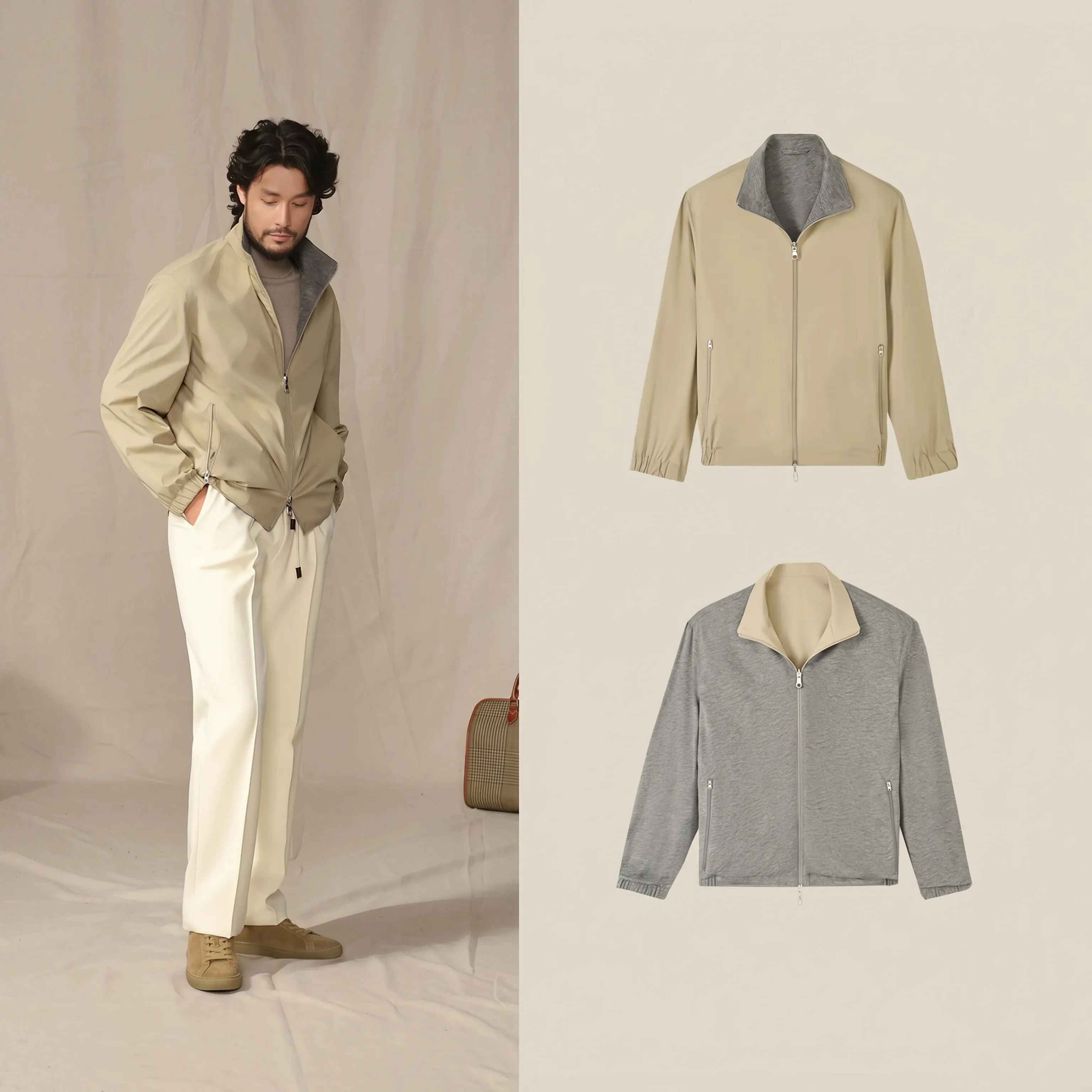 Reversible Zip Jacket - Image 3