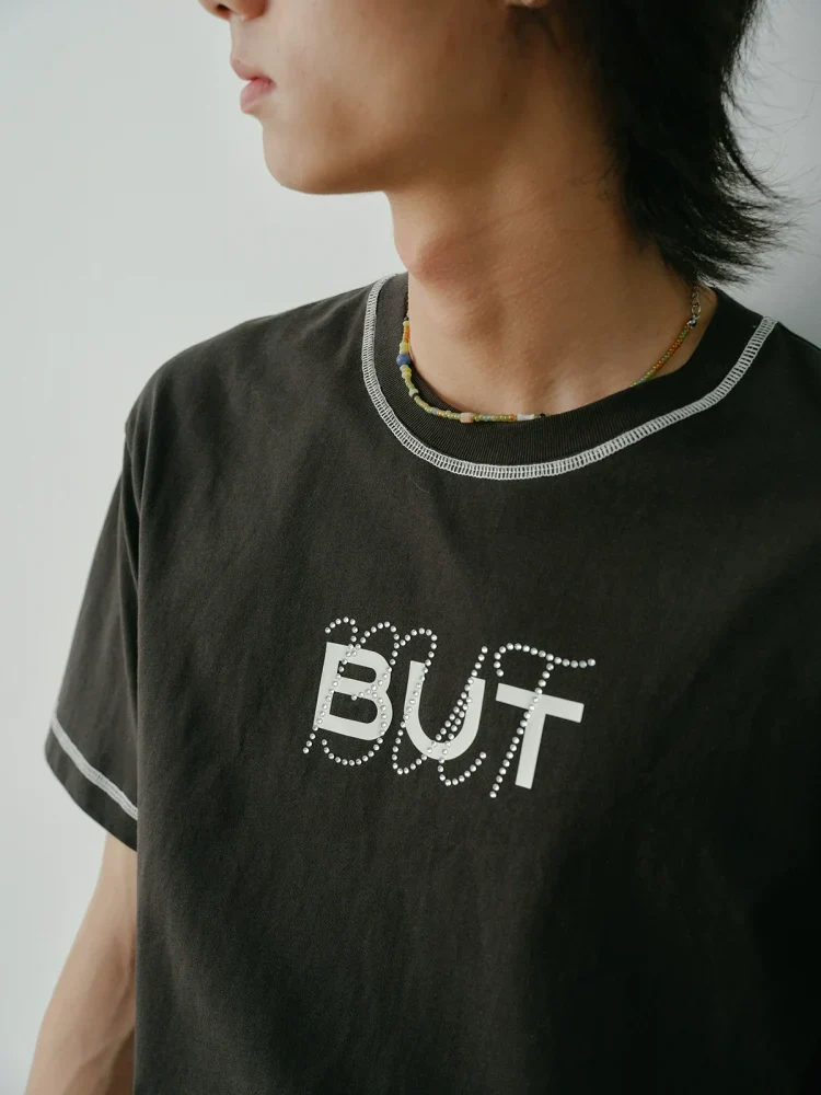 Rhinestone Embellished Cotton Tee - Image 4