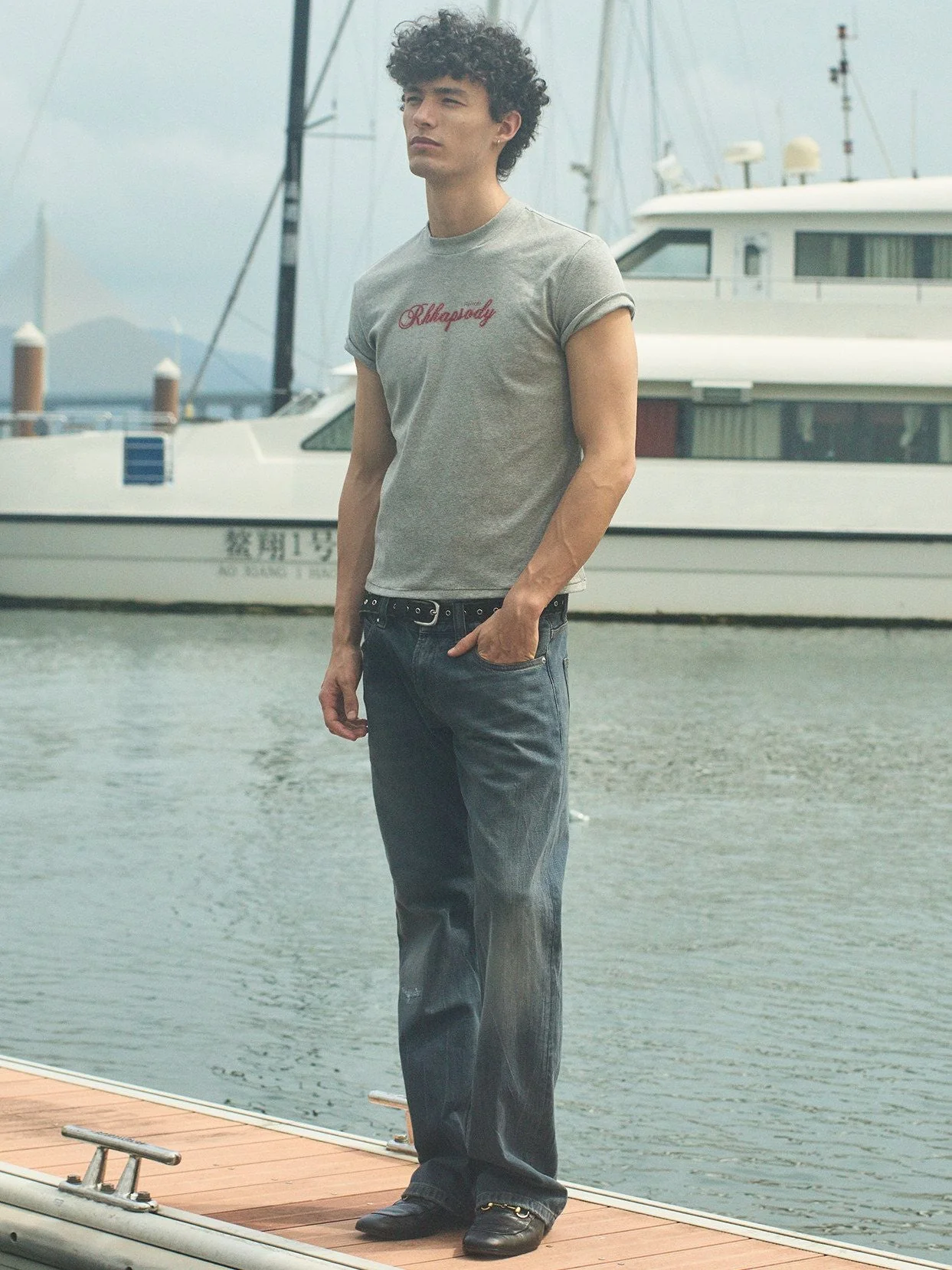 Rhinestone Graphic Tee - Image 2