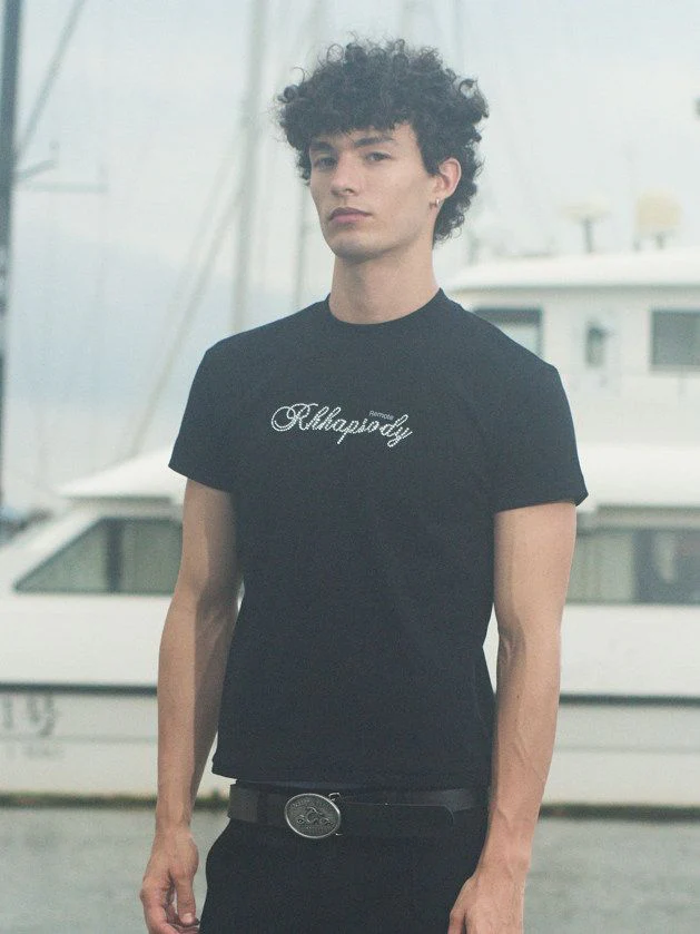 Rhinestone Graphic Tee - Image 3