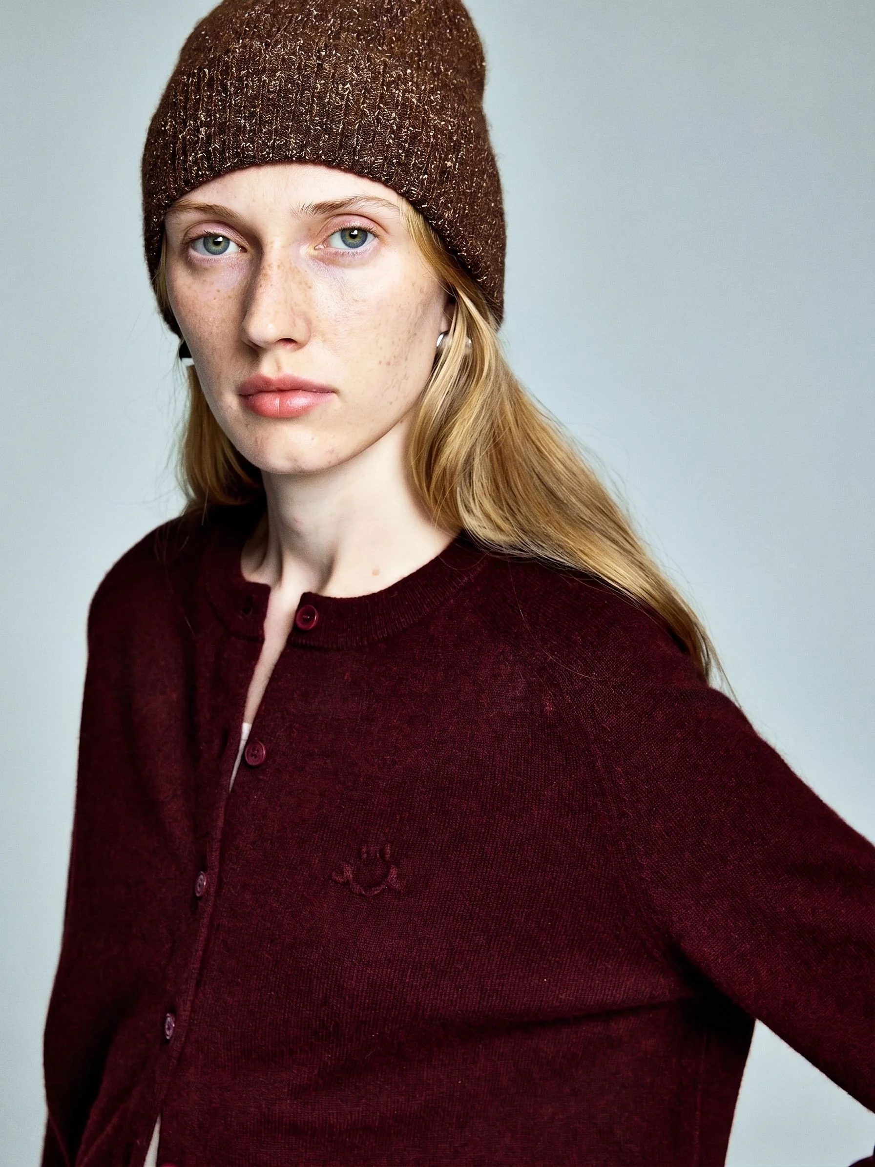 Rib Knit Beanie - Image 3