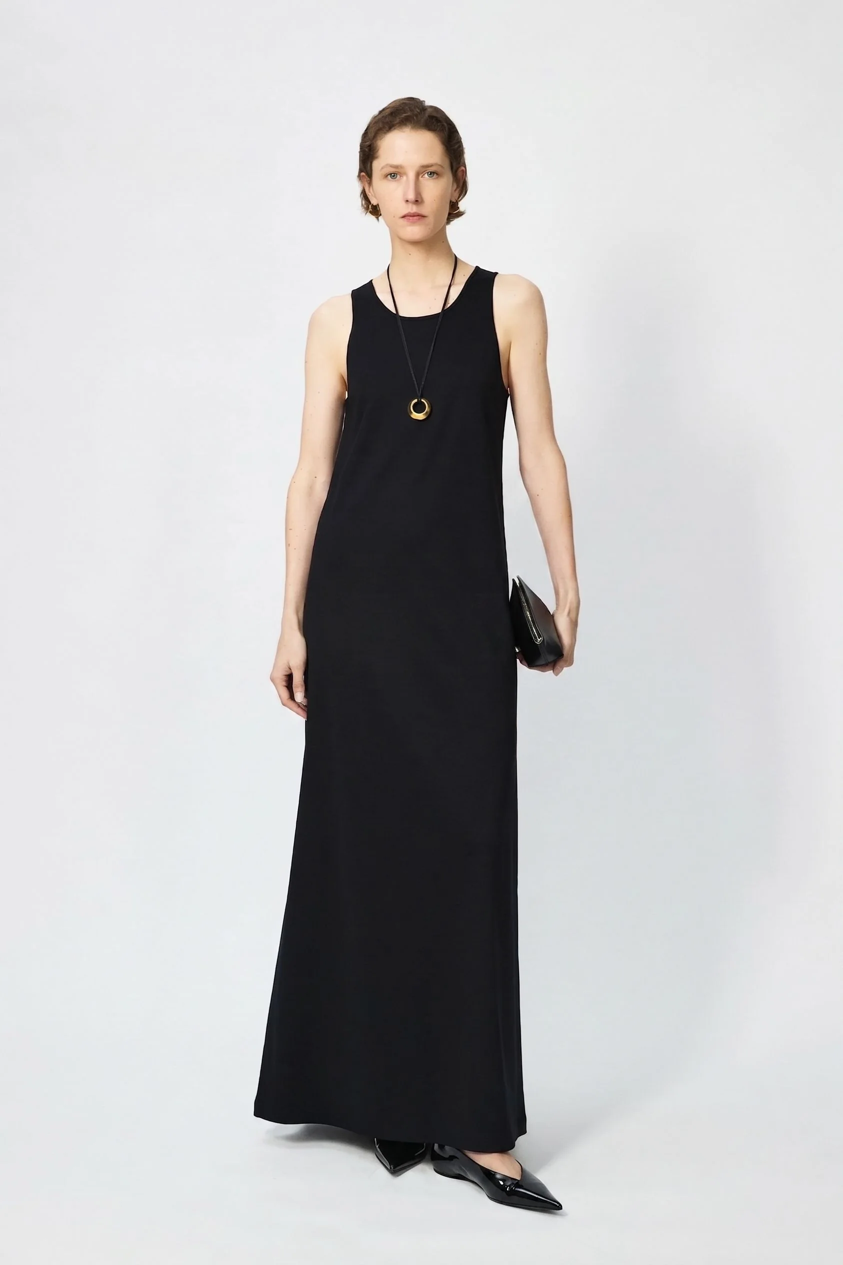 Rib Knit Maxi Dress - Image 3