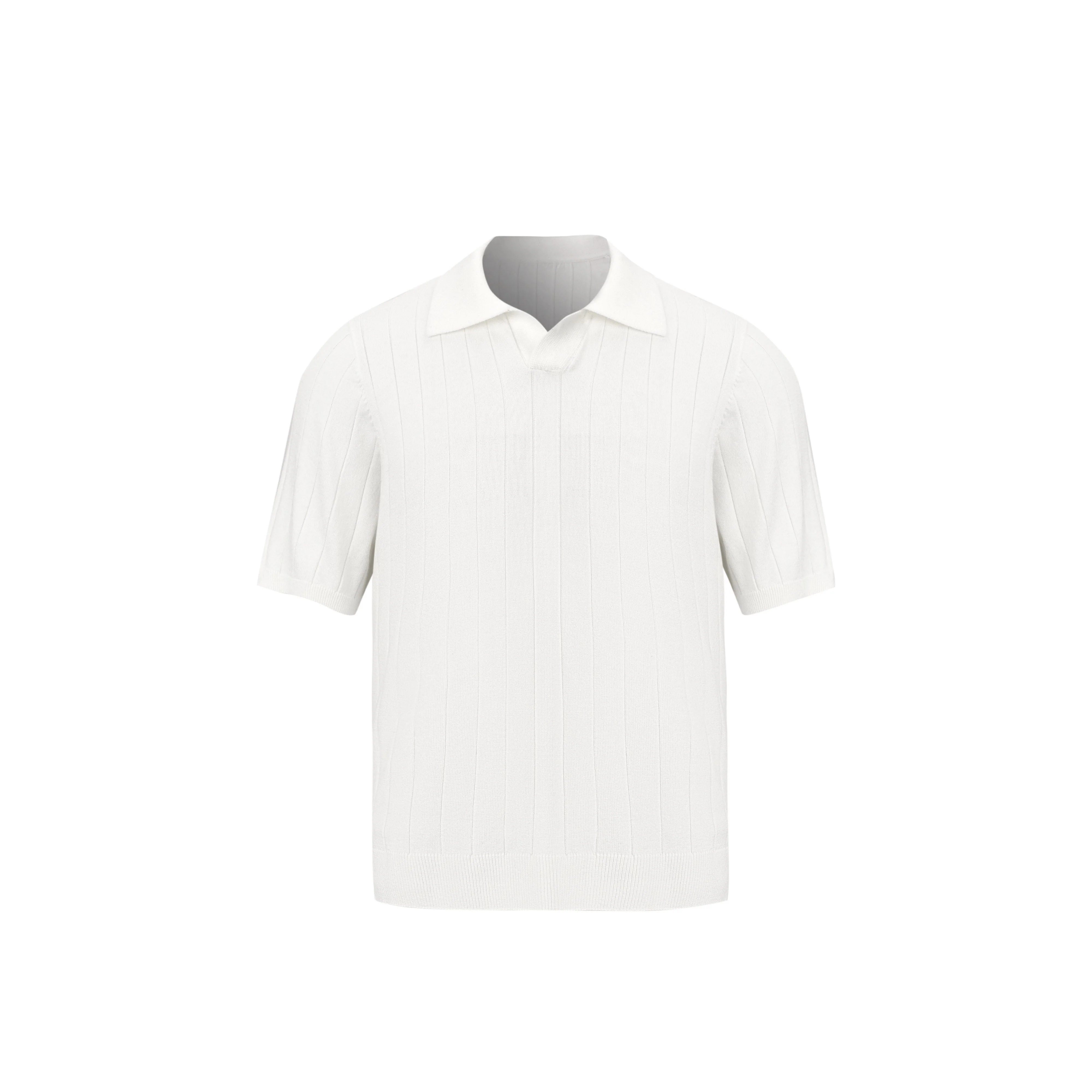 Rib Knit Polo - Image 6