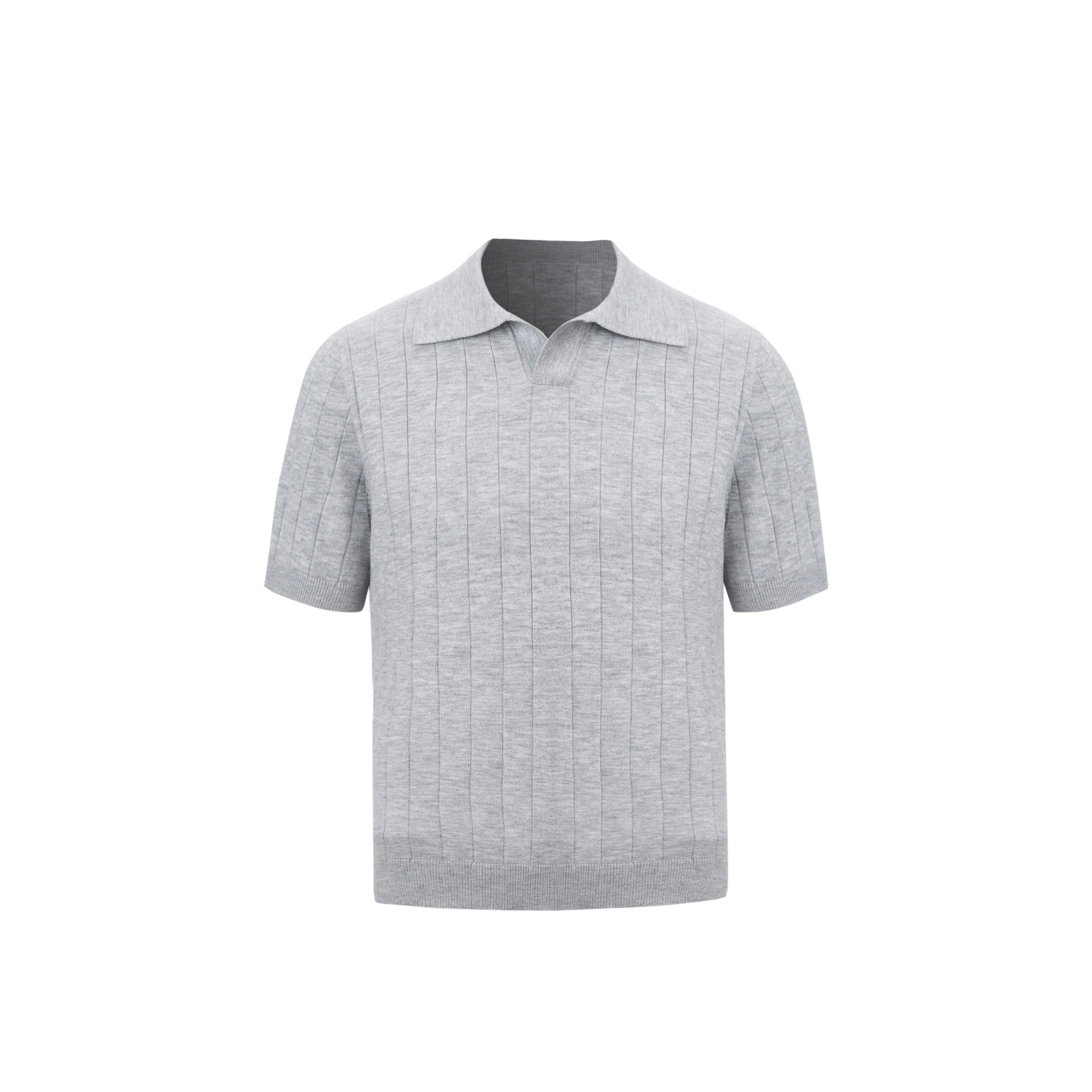 Rib Knit Polo - Image 7