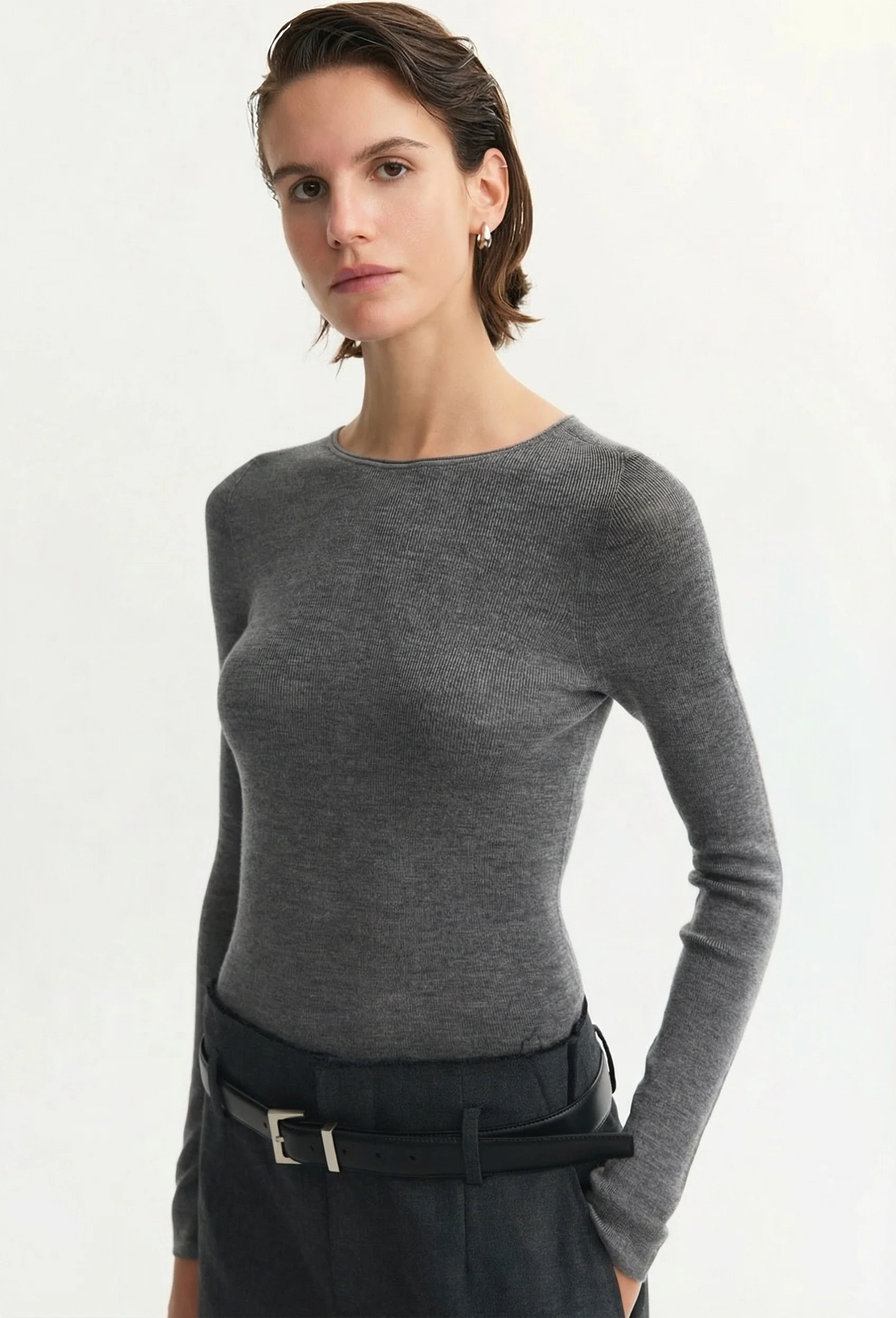 Rib Knit Sweater